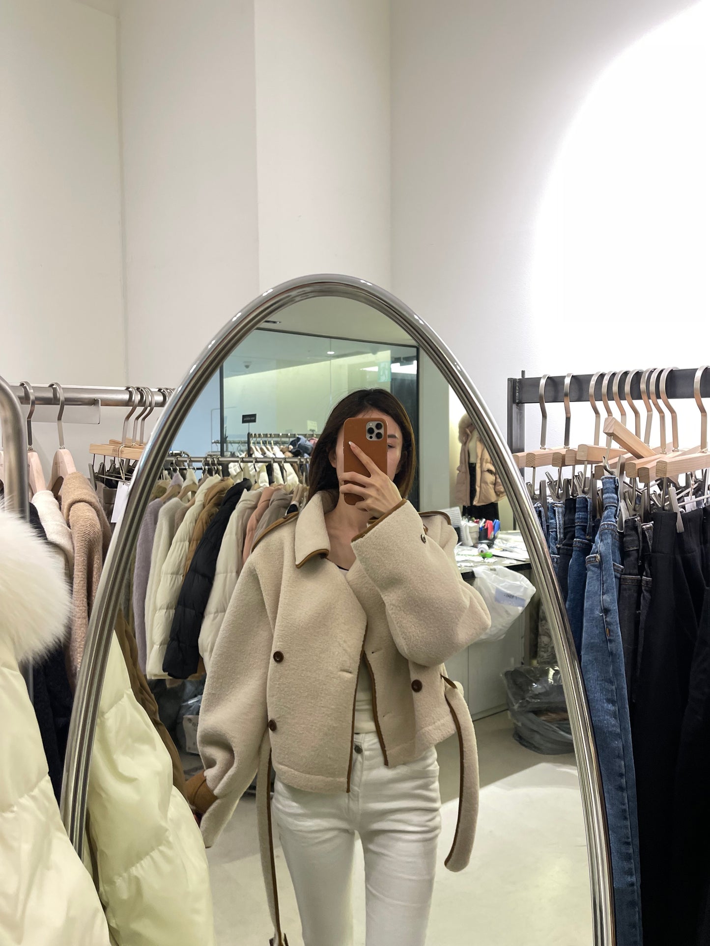 Wool Sheep Double Side Jacket