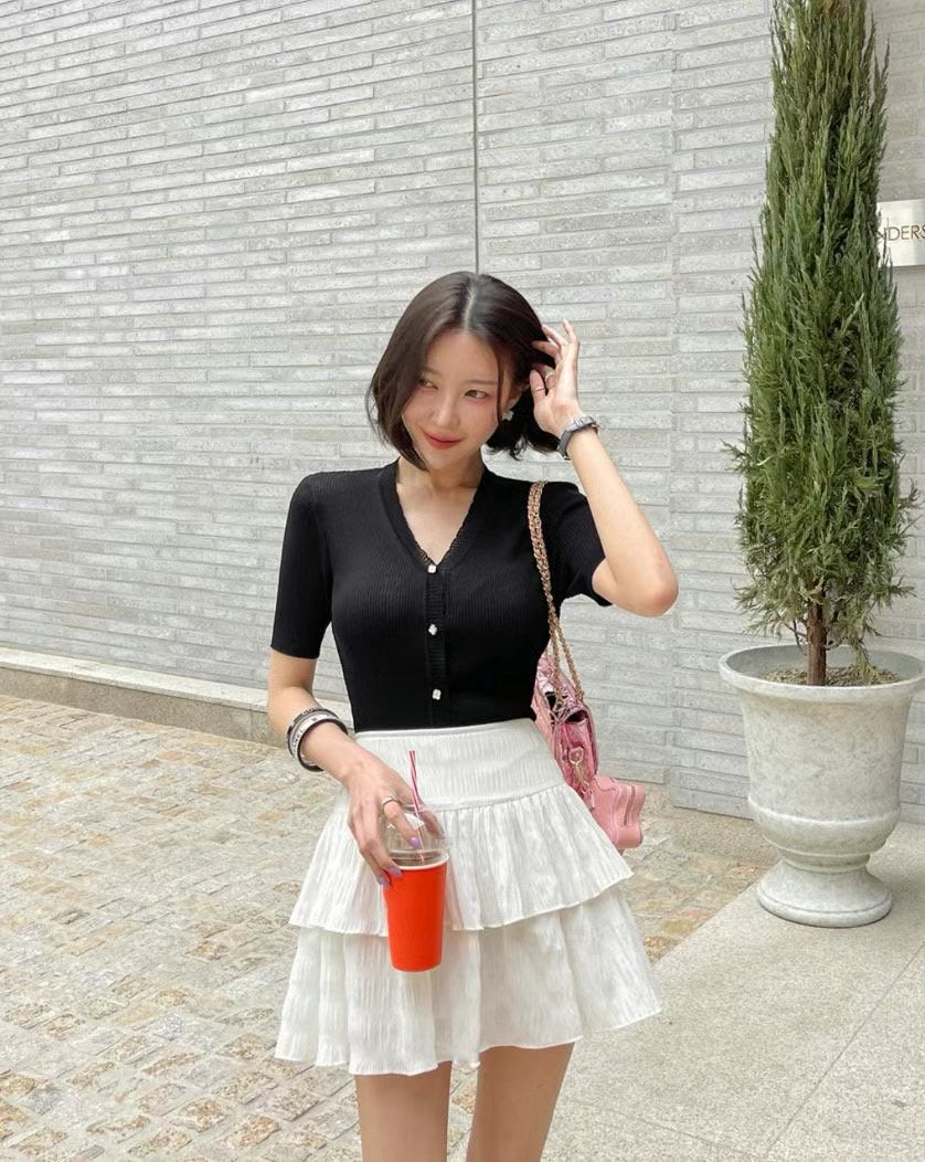 Ruffles Cupcake Mini Skirt
