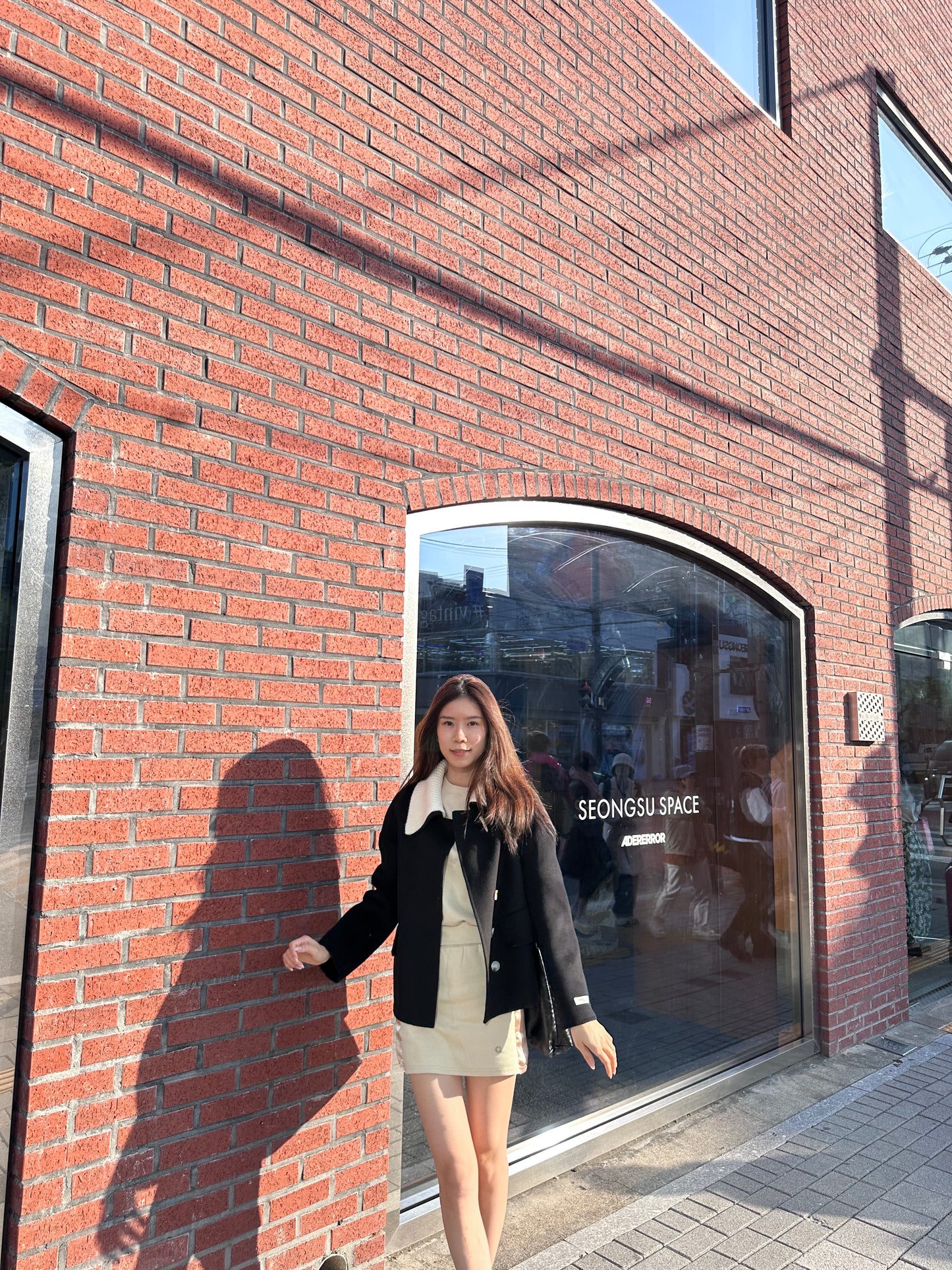 Collar Neck Designed Wool Jacket