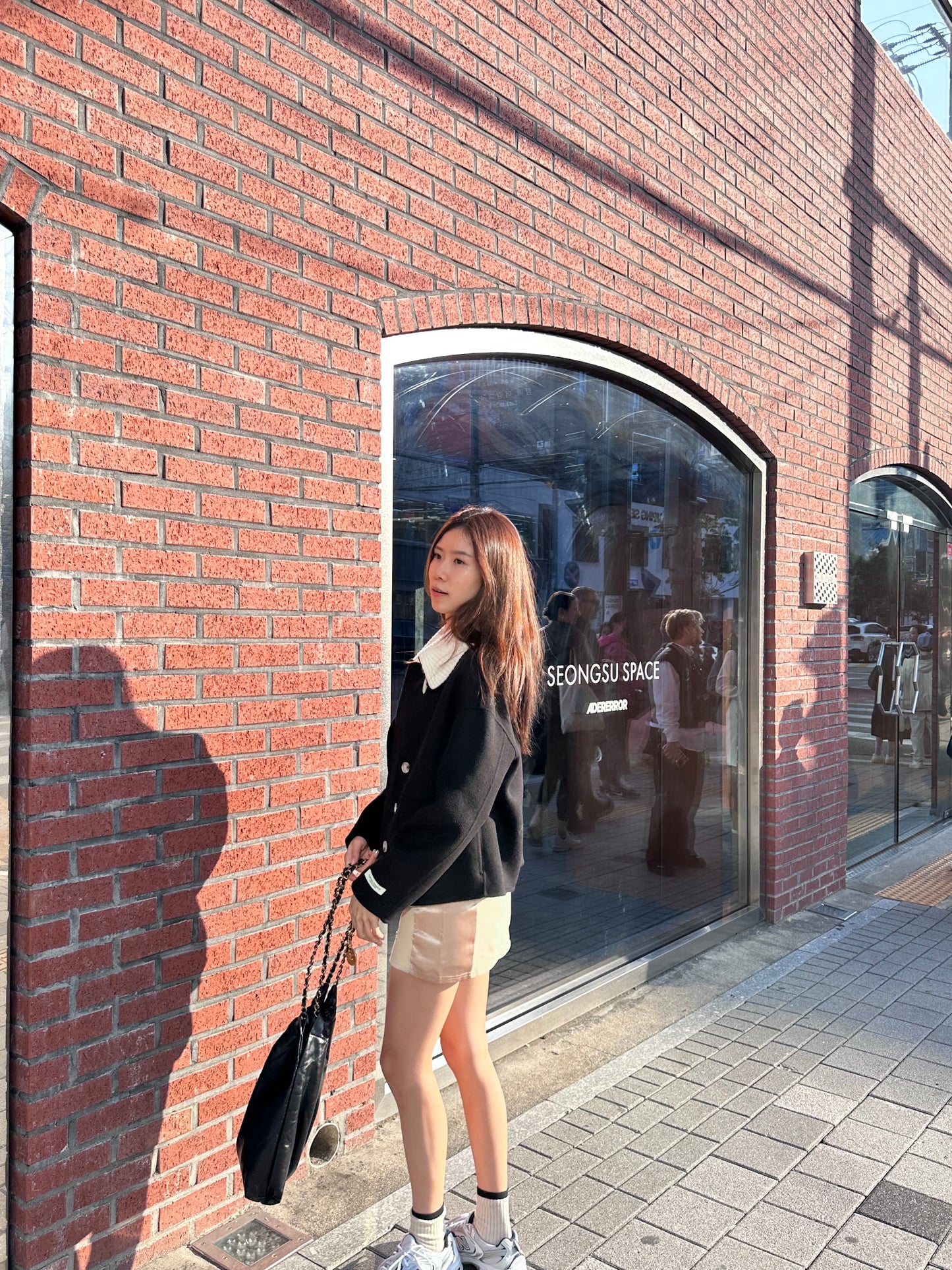Collar Neck Designed Wool Jacket