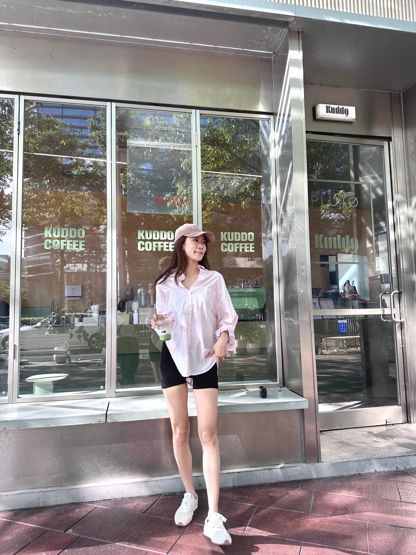 Pink Shirt with Cross at Back