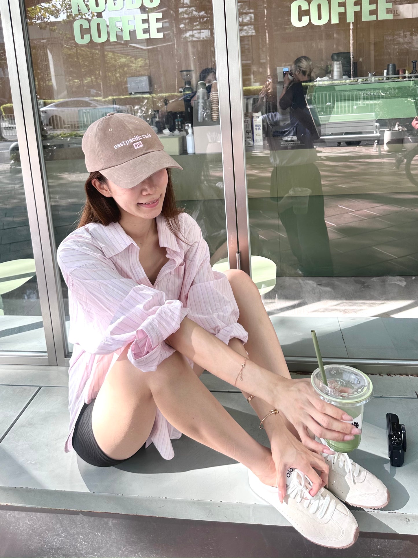 Pink Shirt with Cross at Back