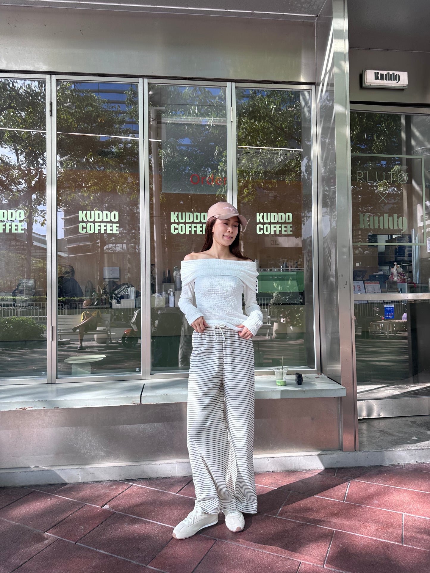 Super Thin Off Shoulder Long Sleeves Top