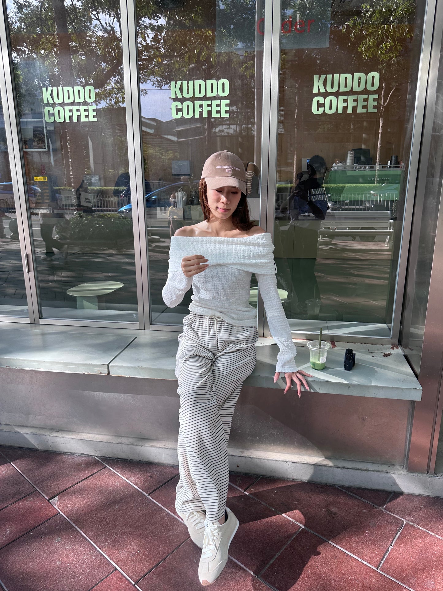 Super Thin Off Shoulder Long Sleeves Top
