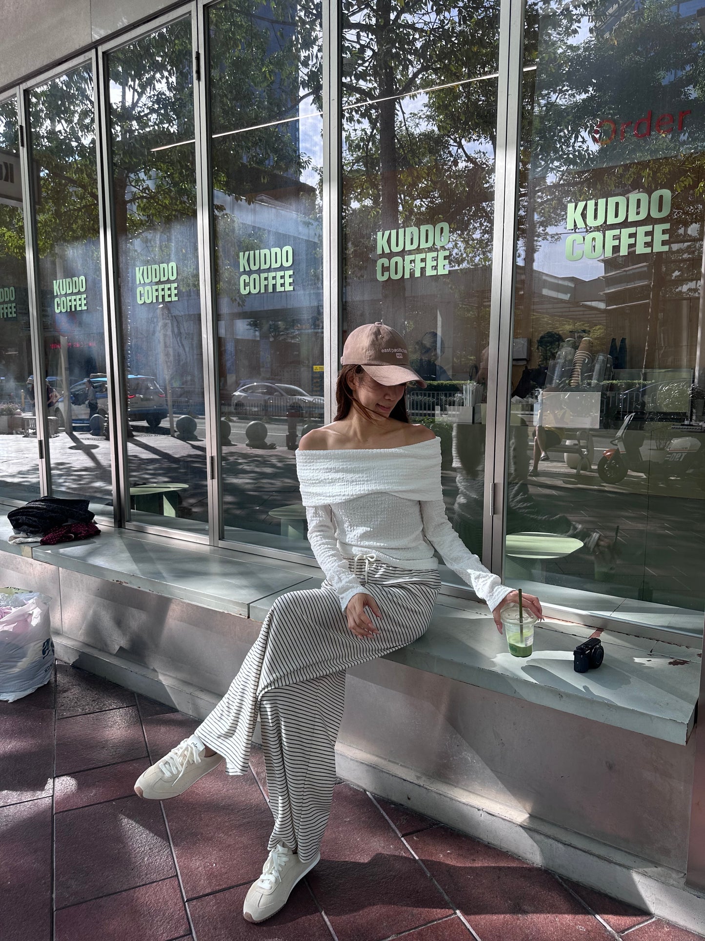 Super Thin Off Shoulder Long Sleeves Top