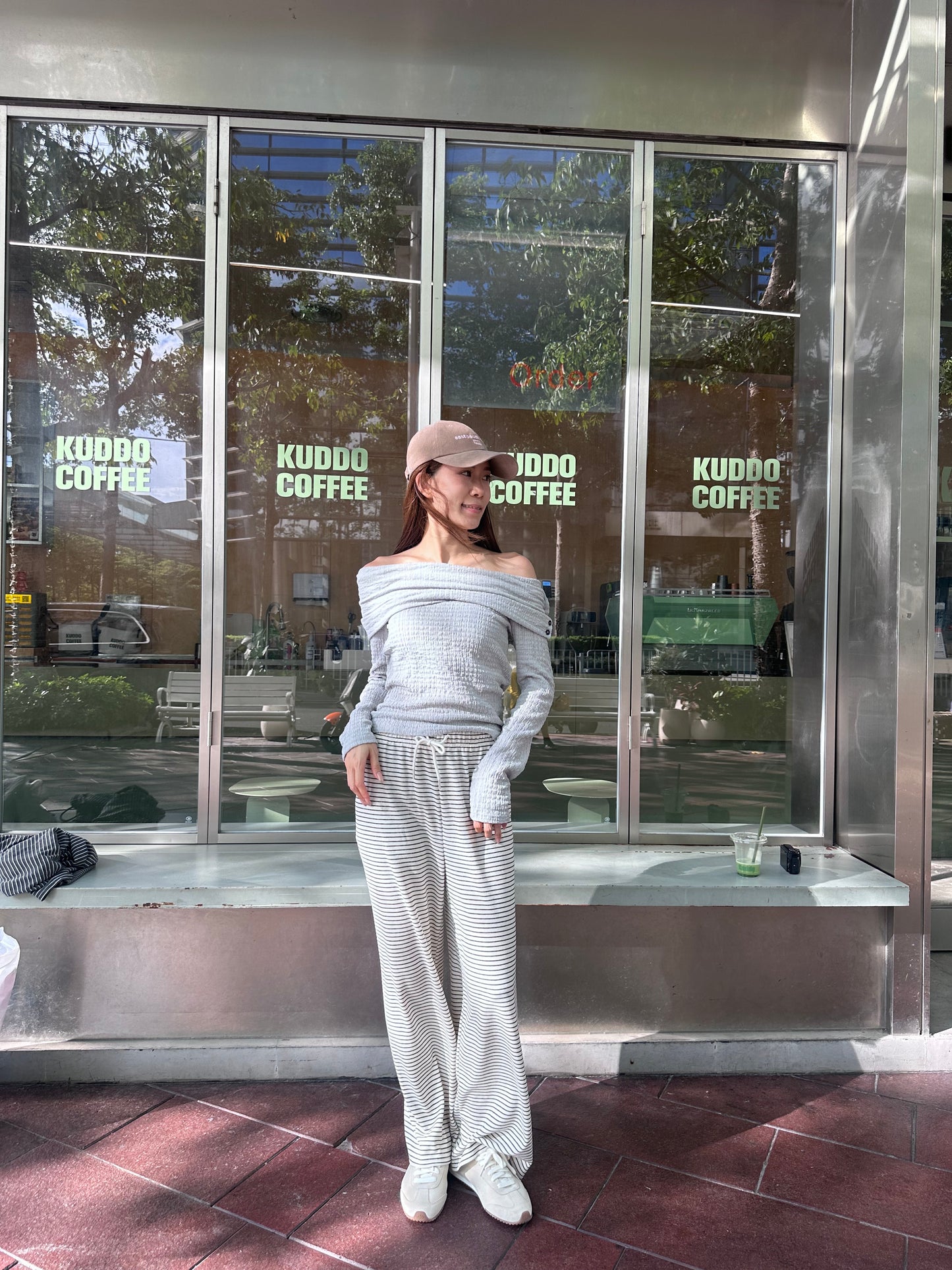 Super Thin Off Shoulder Long Sleeves Top