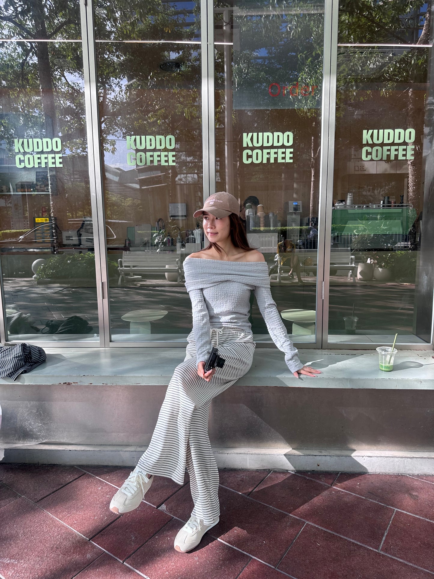 Super Thin Off Shoulder Long Sleeves Top