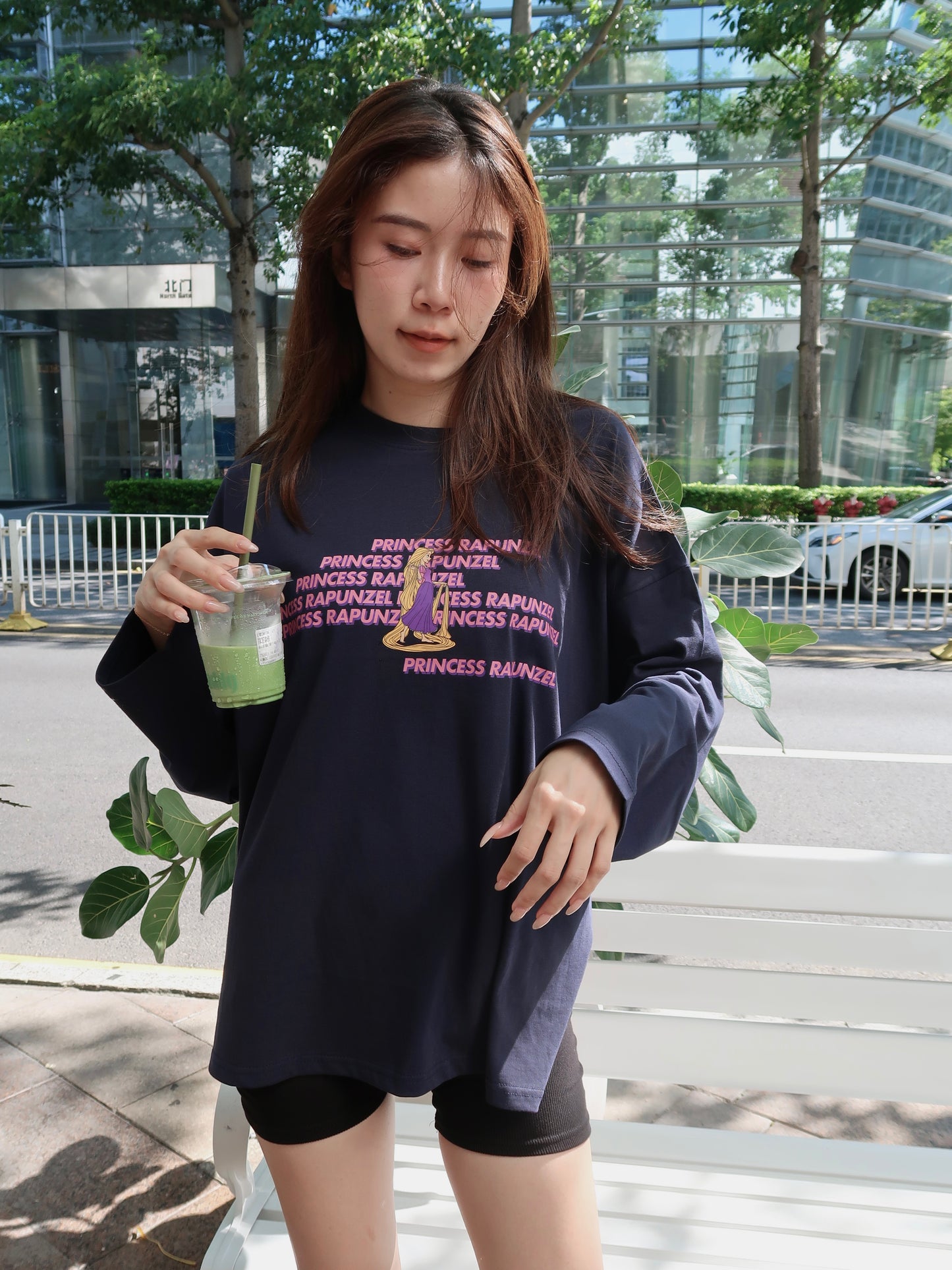 Princesses Cotton Long Sleeves Top