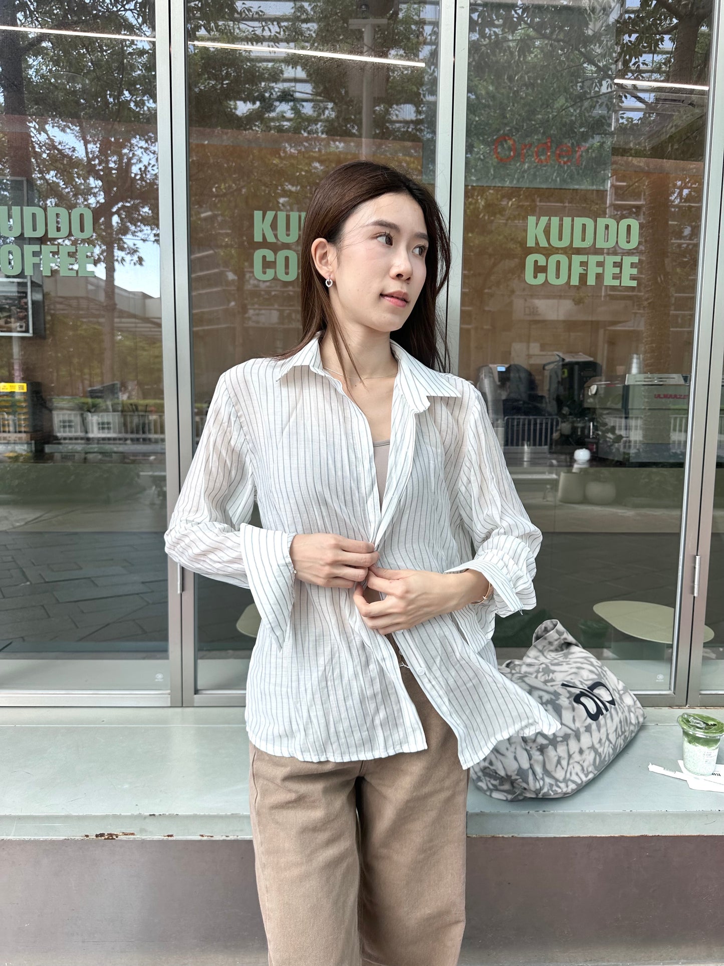 Striped Easy to Go Shirt