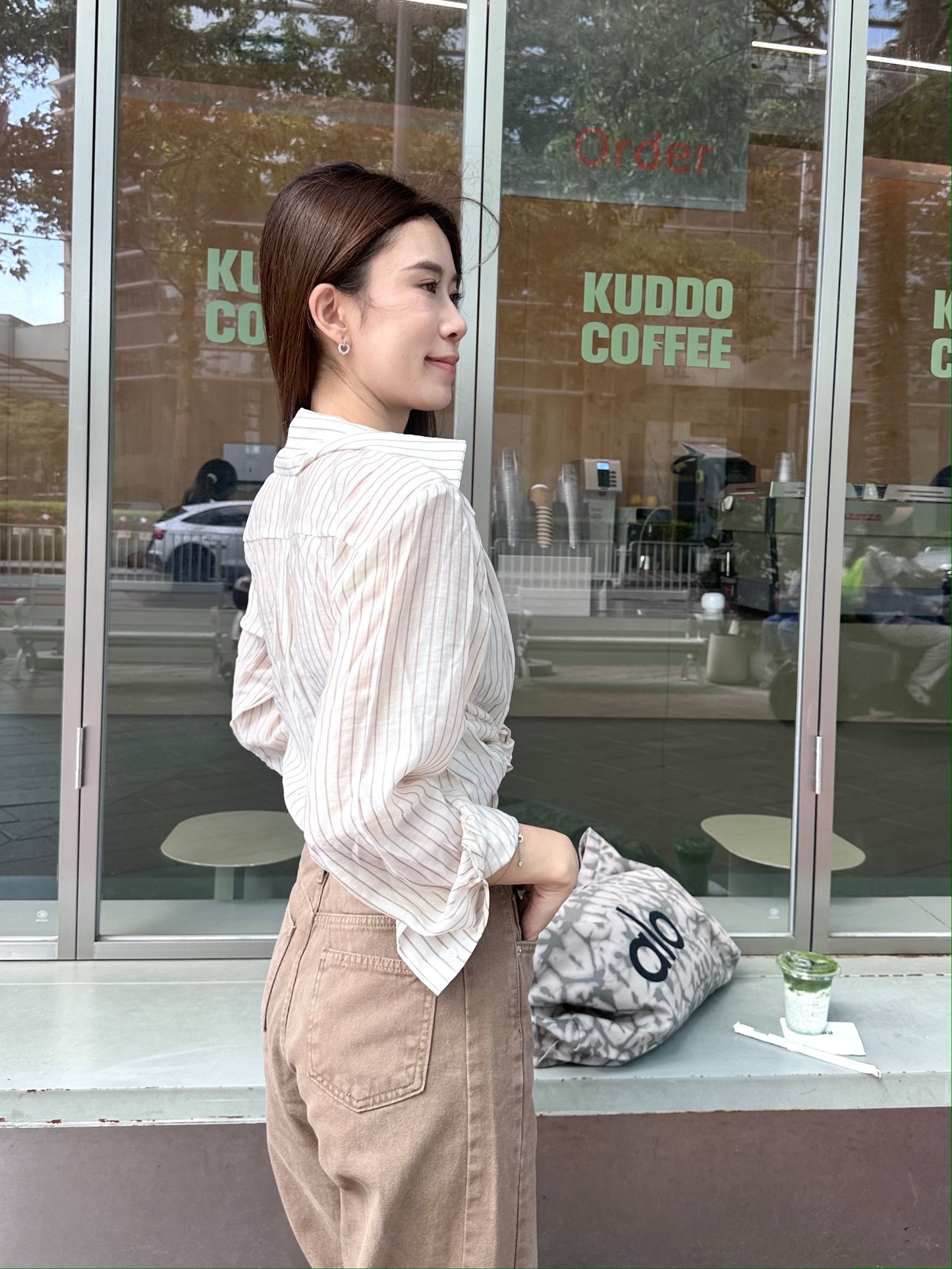 Striped Easy to Go Shirt