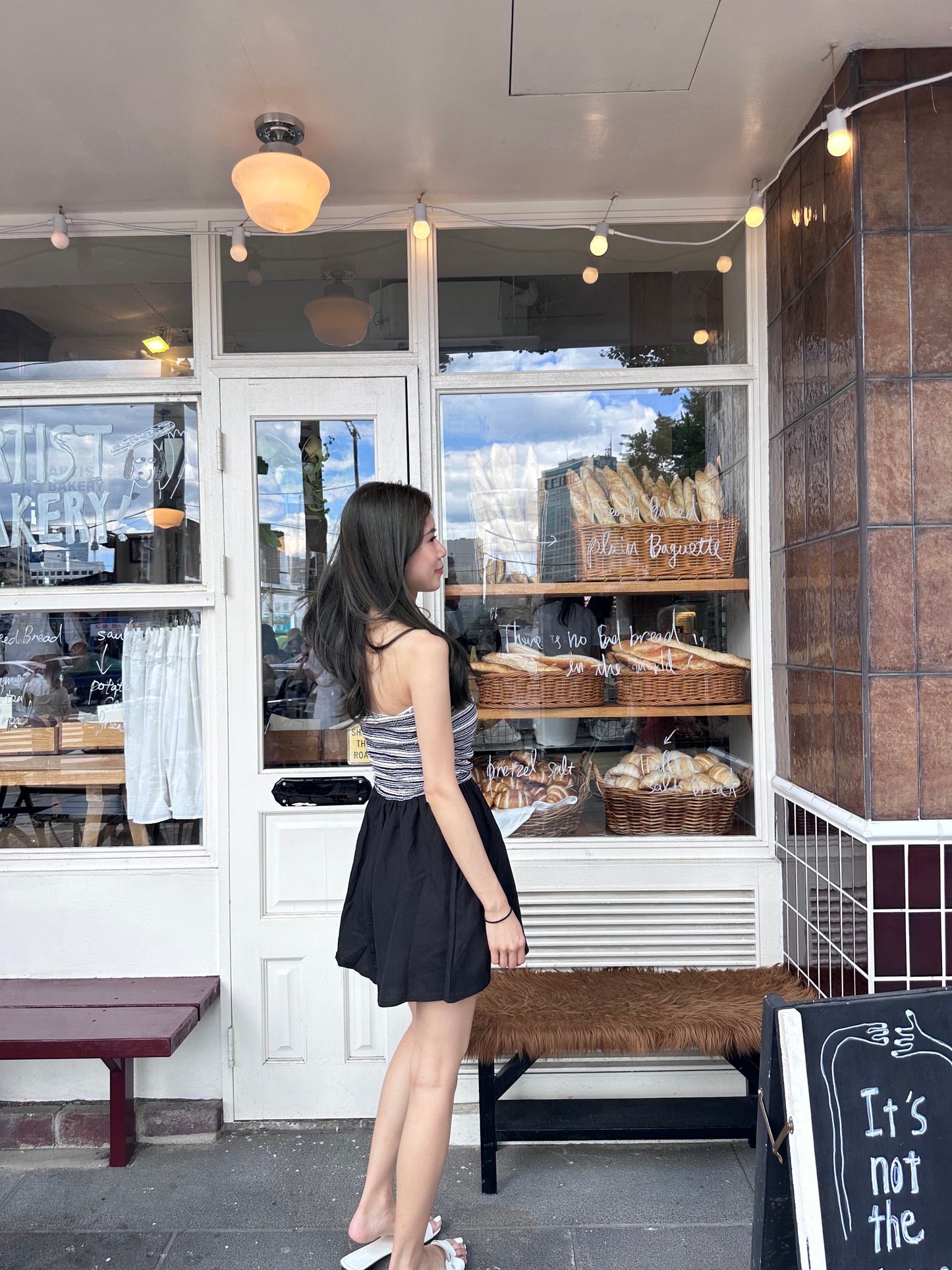 Striped Off Shoulder Jumpsuit