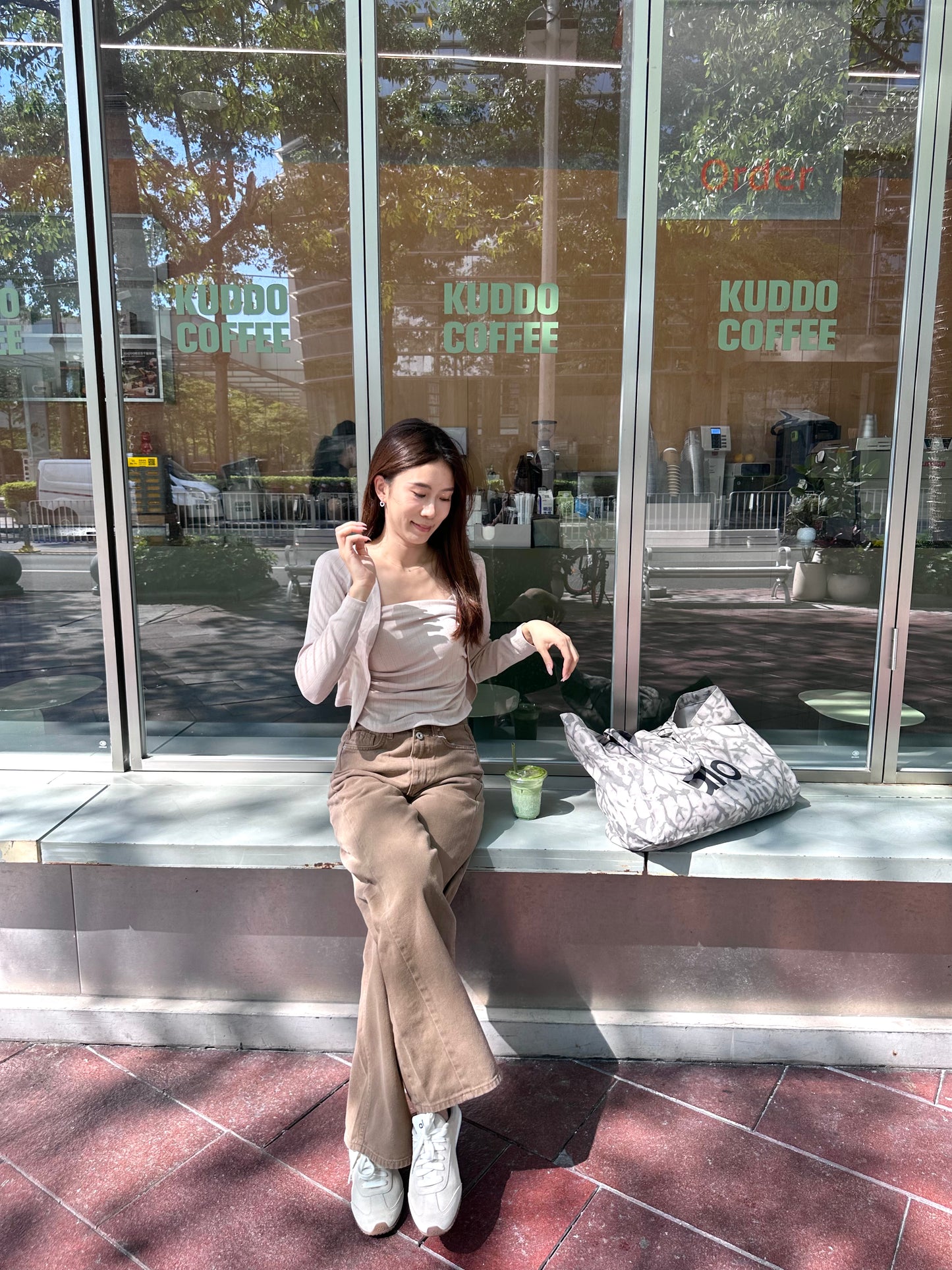Cotton Tank & Cardigan Set