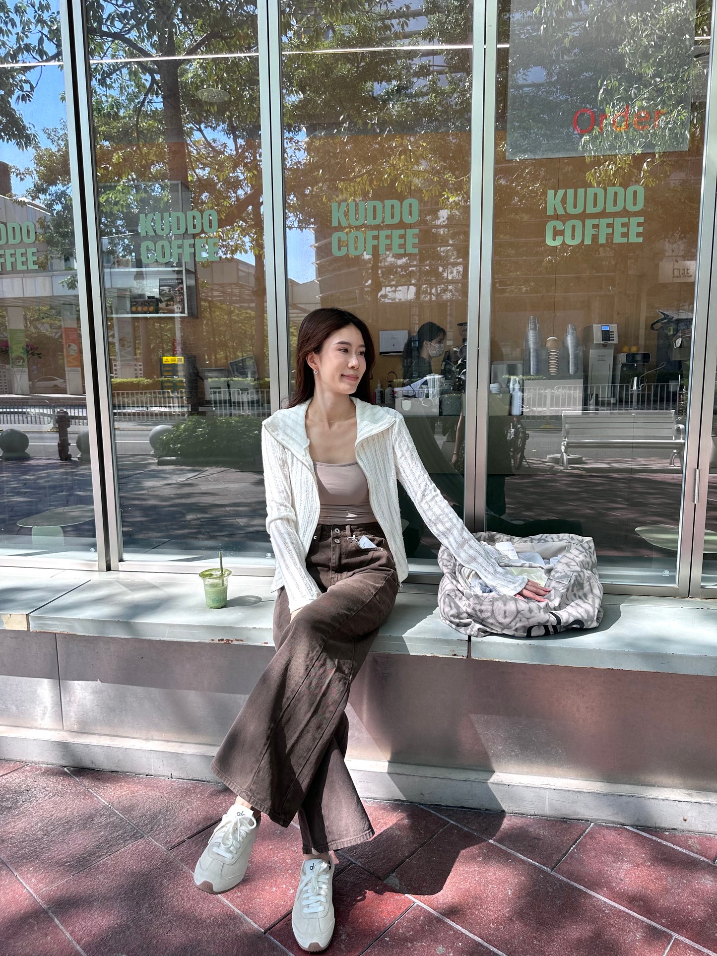 Fluffy Causal 2 Zipped Cardigan