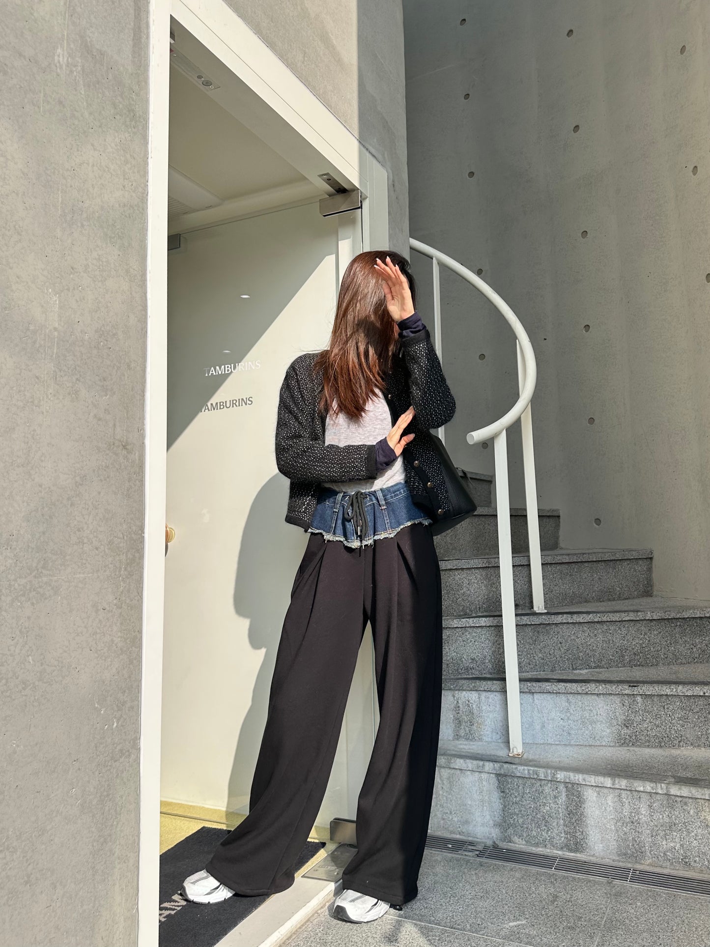 Dotted Cashmere Cardigan