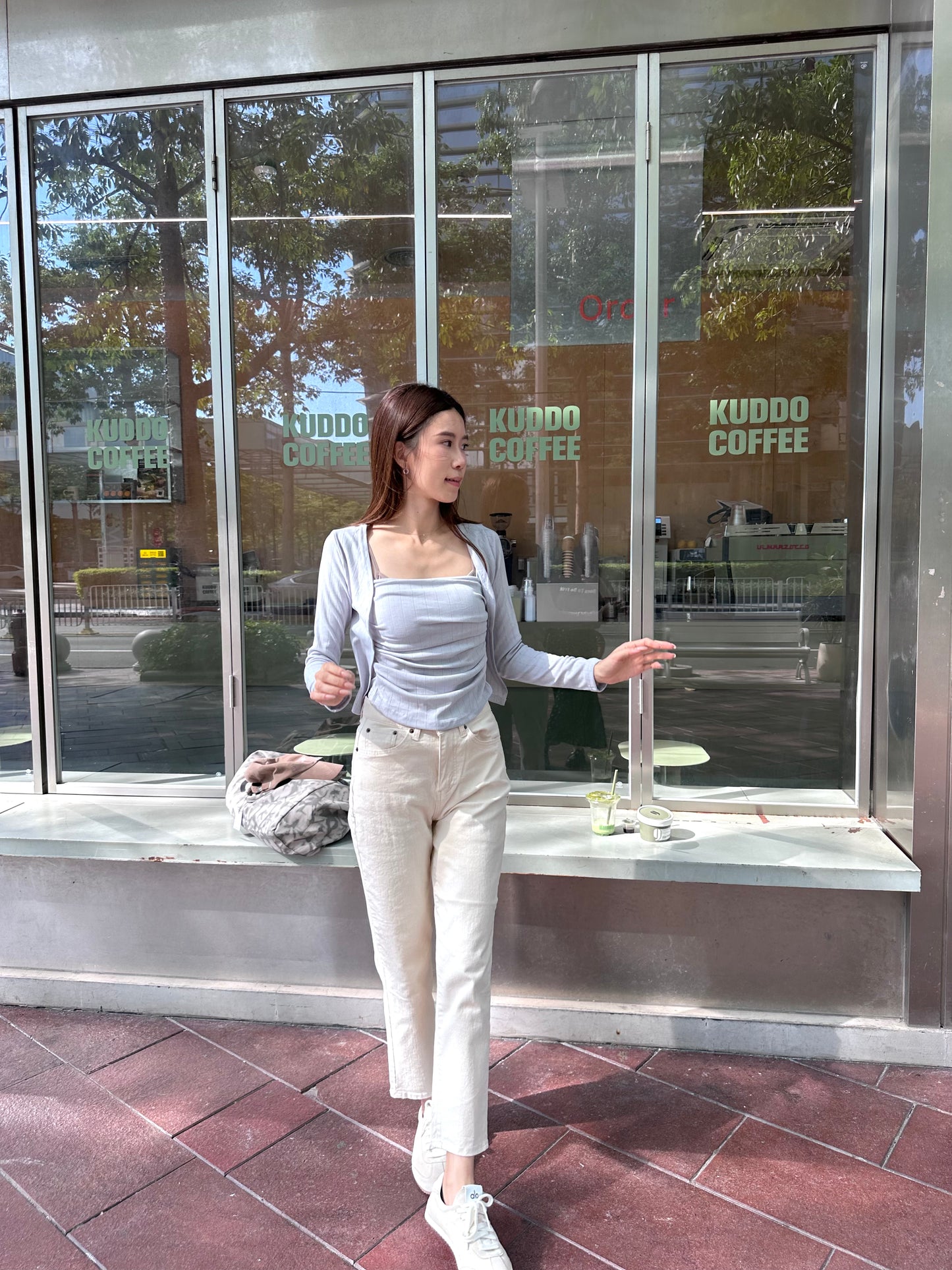 Cotton Tank & Cardigan Set