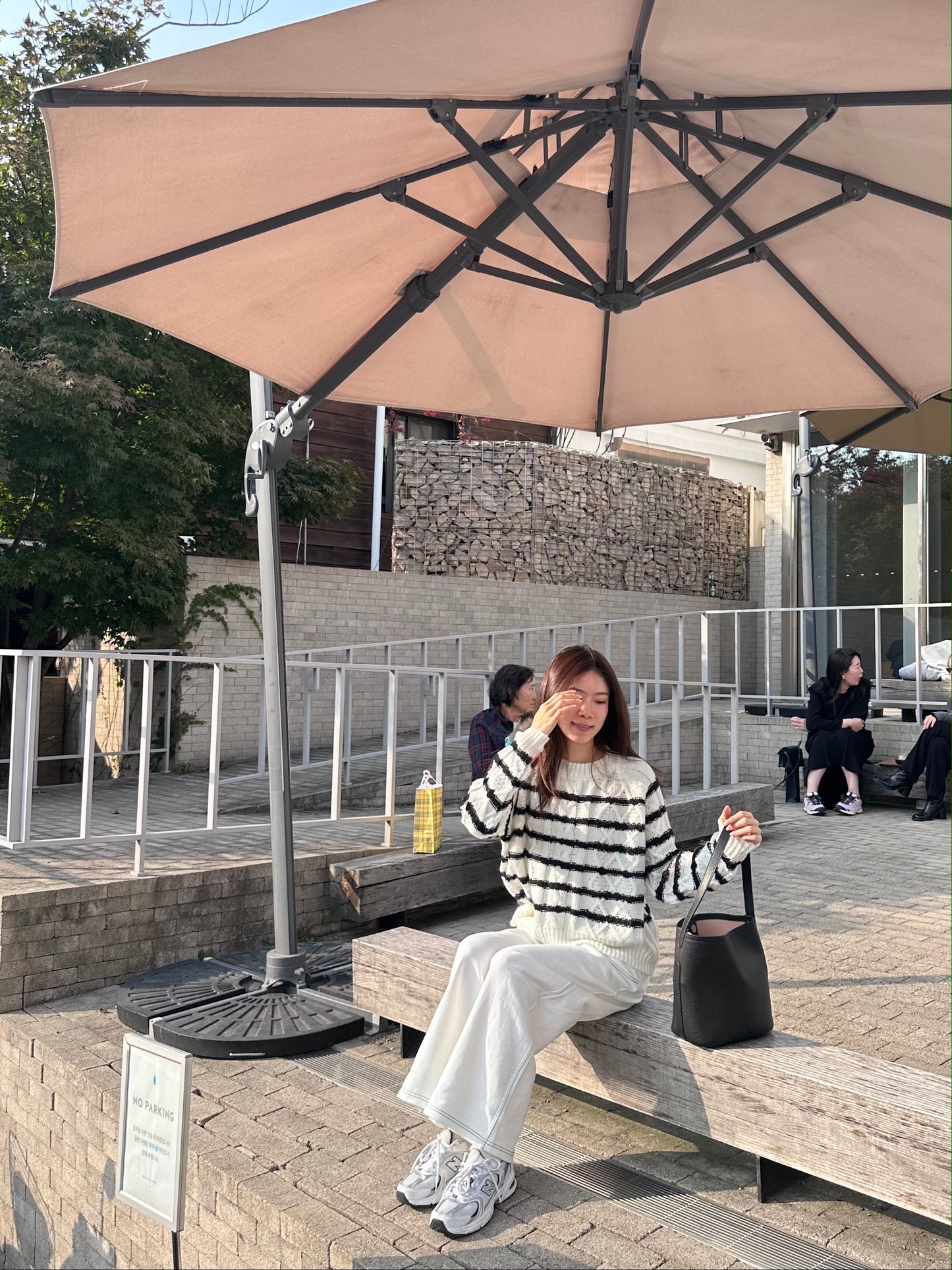 Basic Striped Long Sleeves Sweater