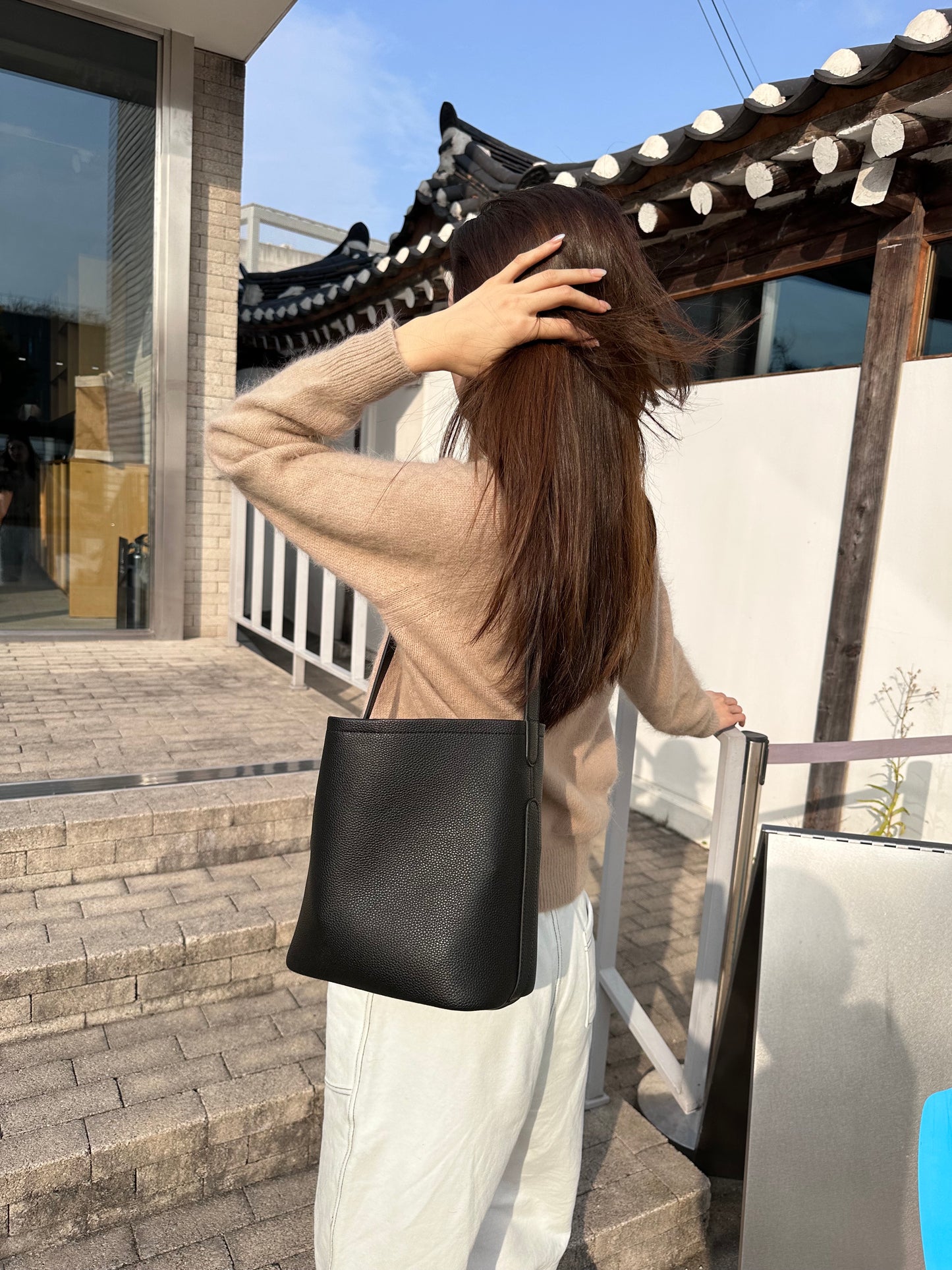 Real Leather Tote Bag