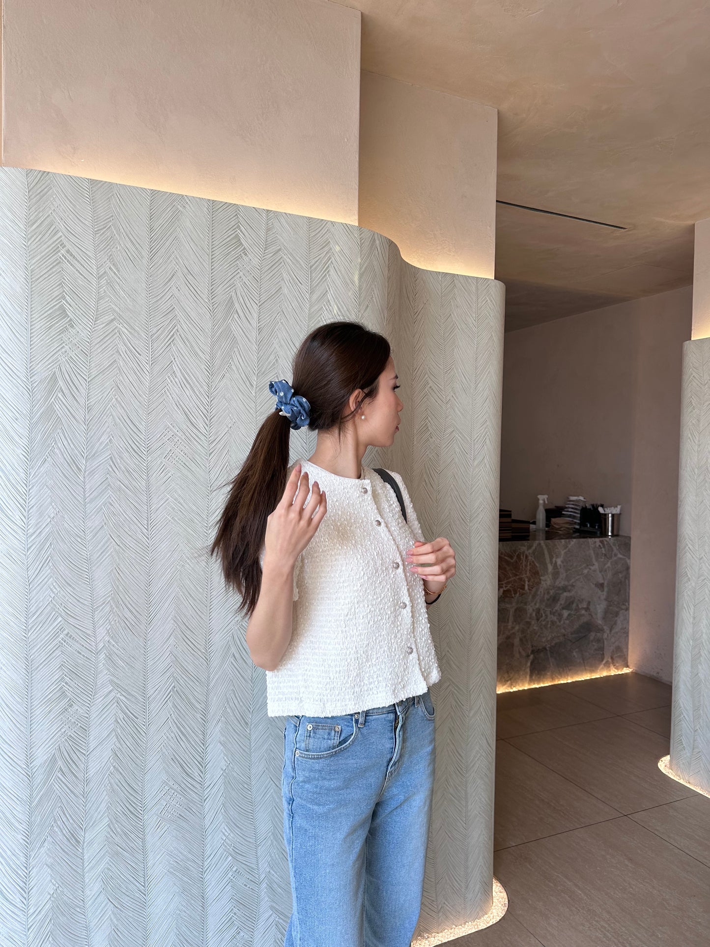 Tweed Lily T Top