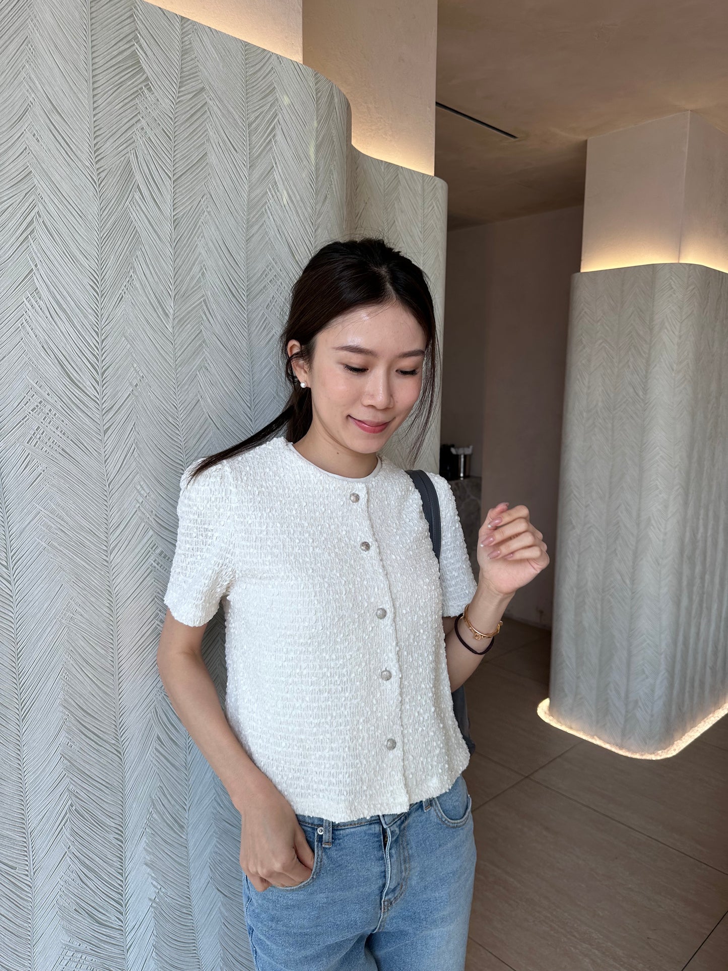 Tweed Lily T Top