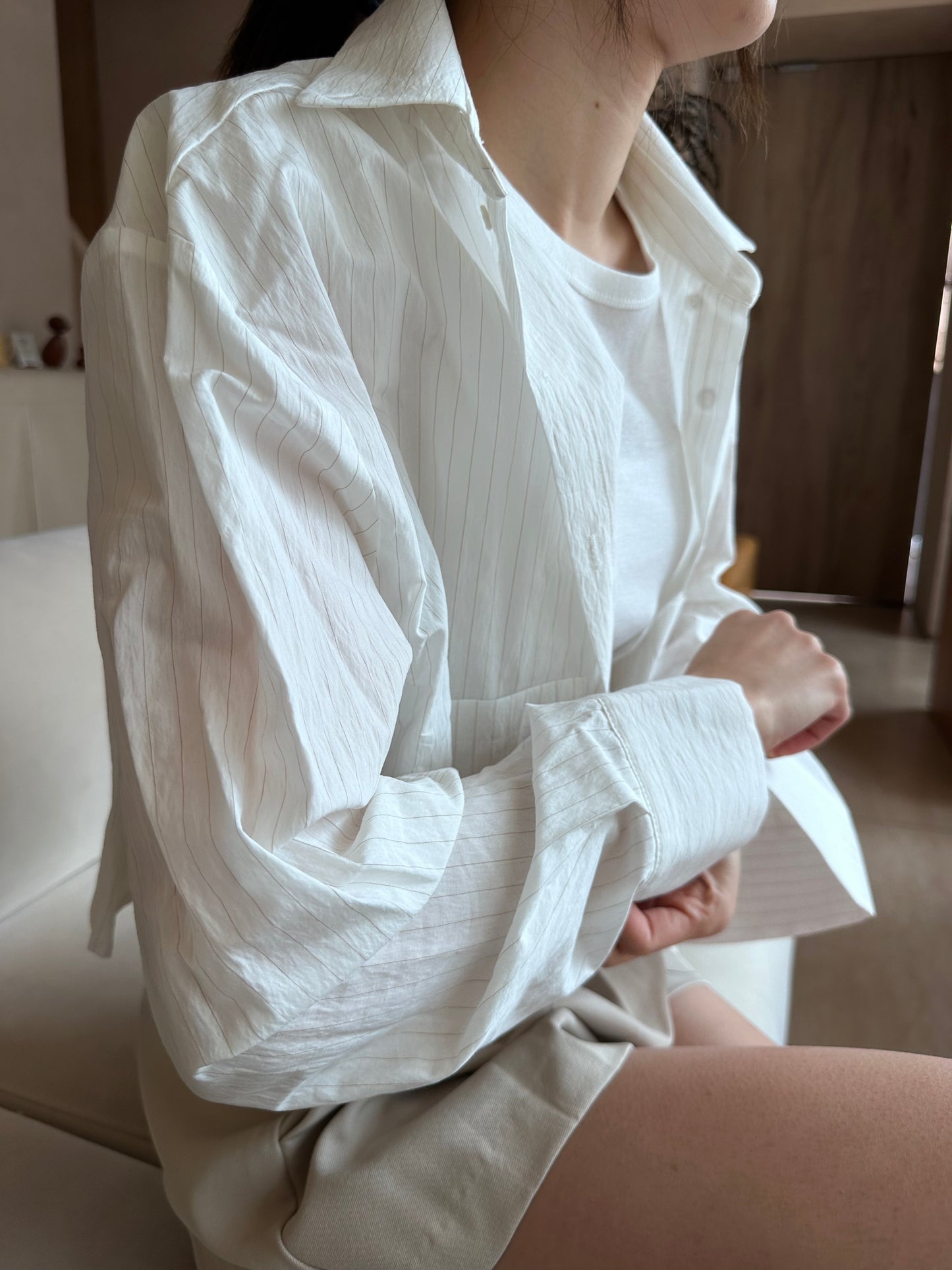 Striped Sunsets Shirt Top