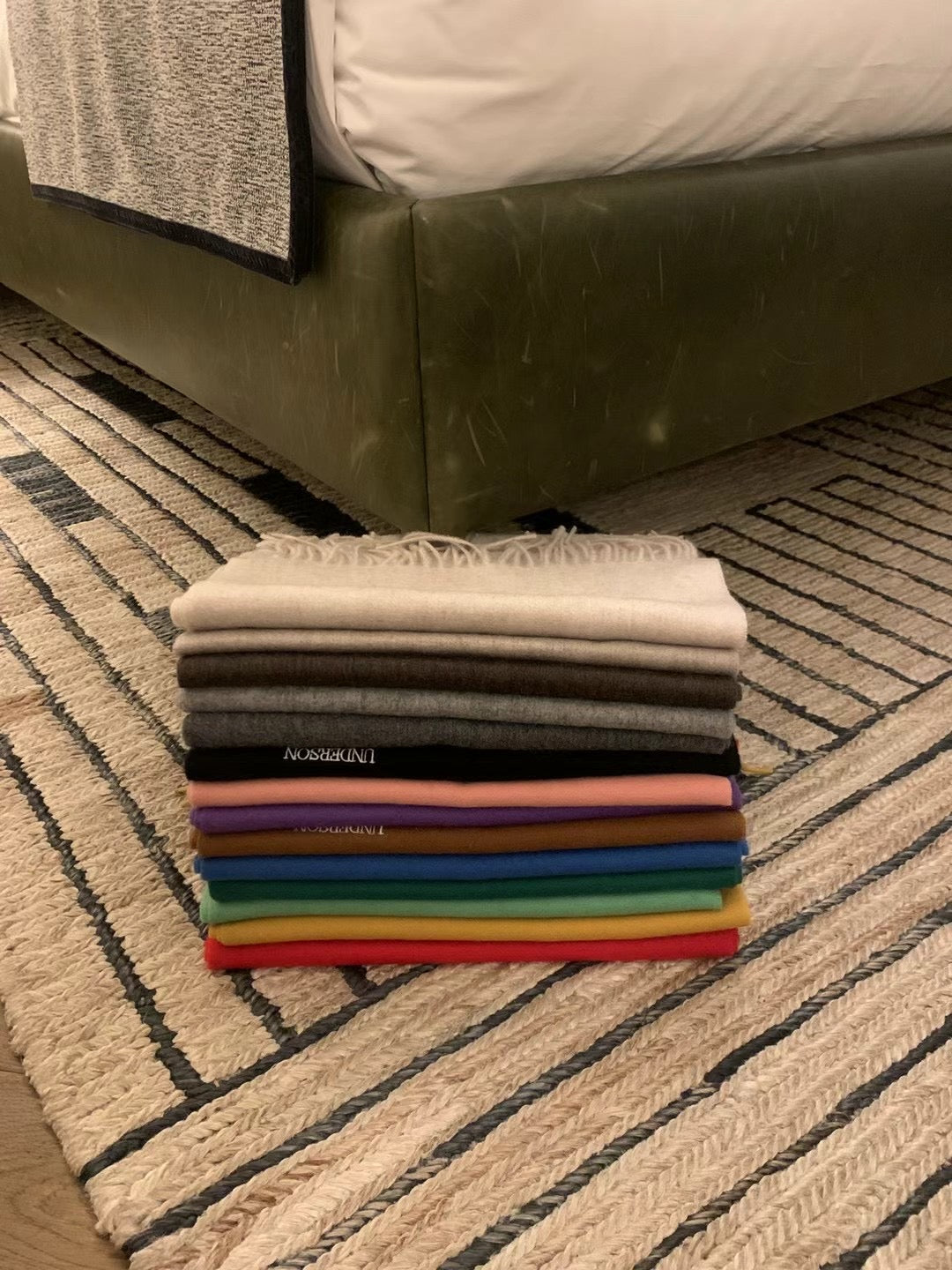 100% Wool Basic Scarf