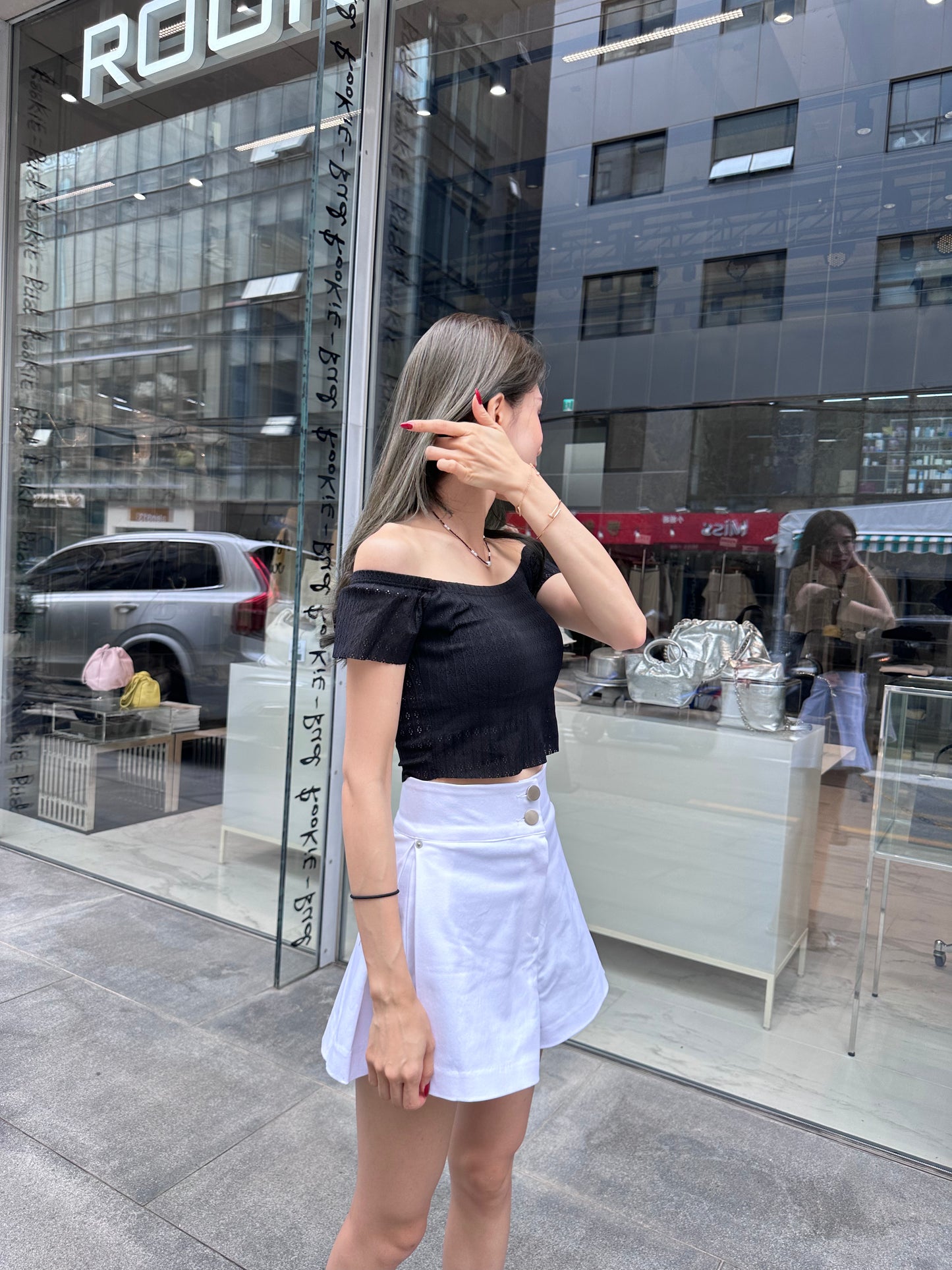 High Waisted Super A Shorts