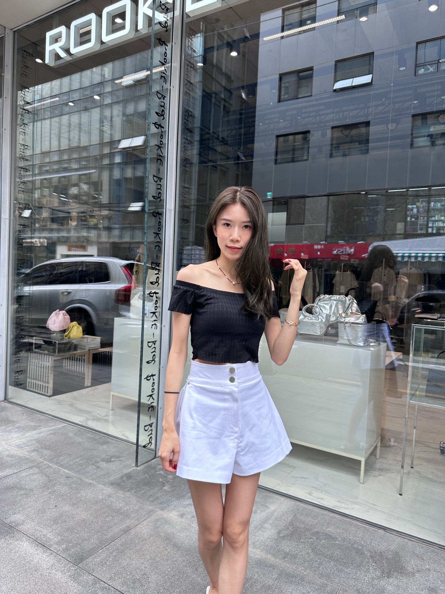 High Waisted Super A Shorts