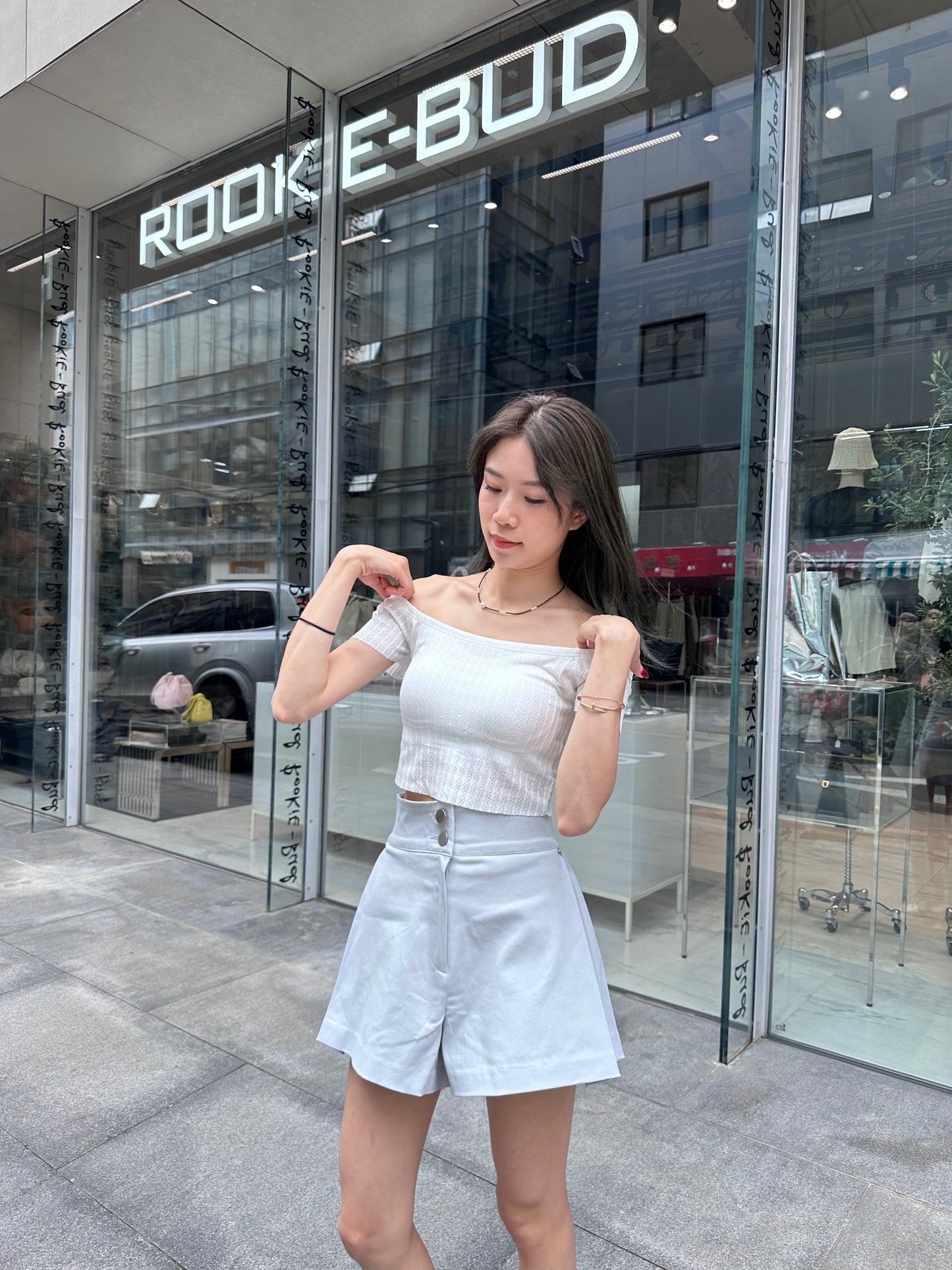 High Waisted Super A Shorts