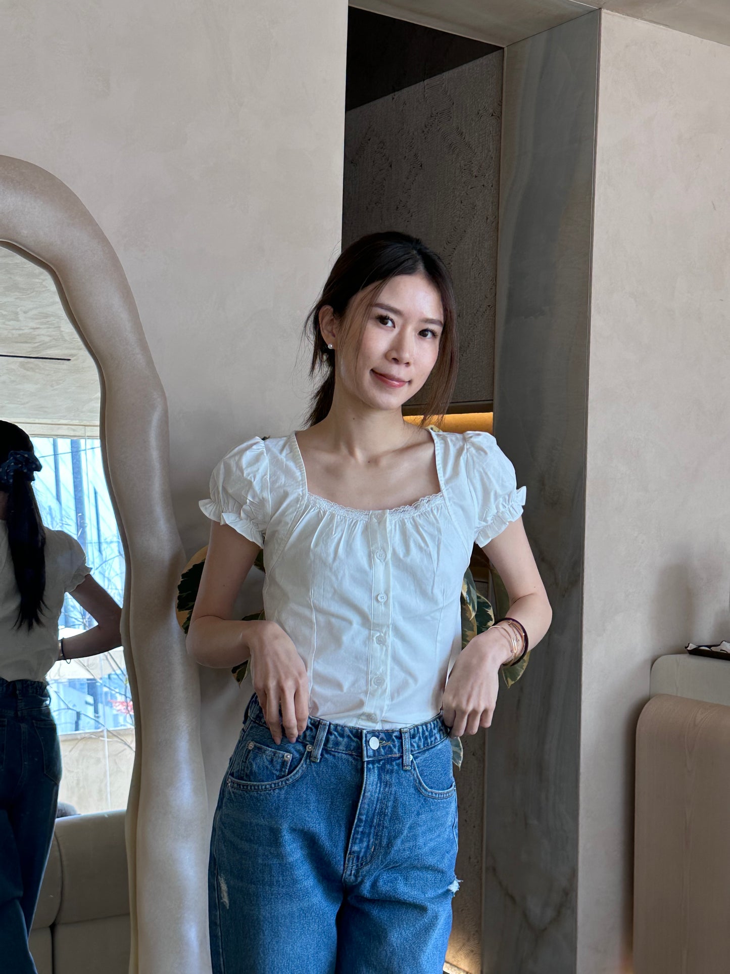 Garden Shirt Lace T Top