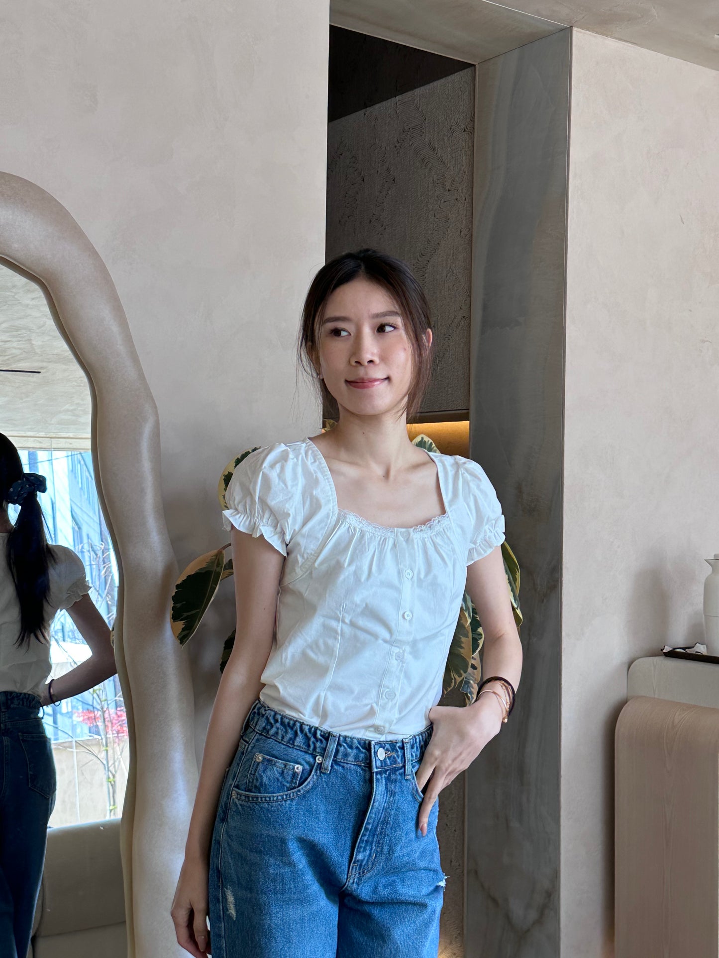 Garden Shirt Lace T Top