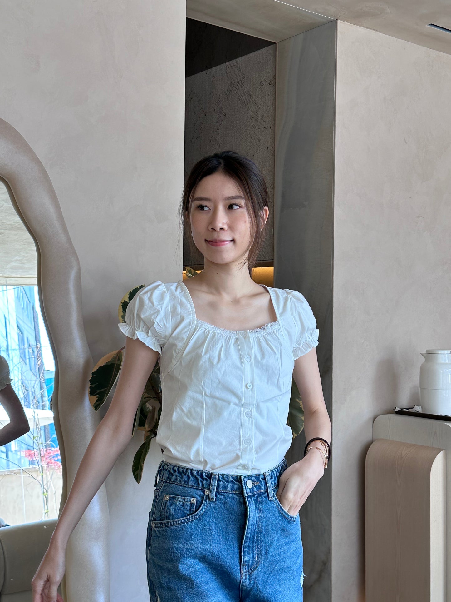 Garden Shirt Lace T Top