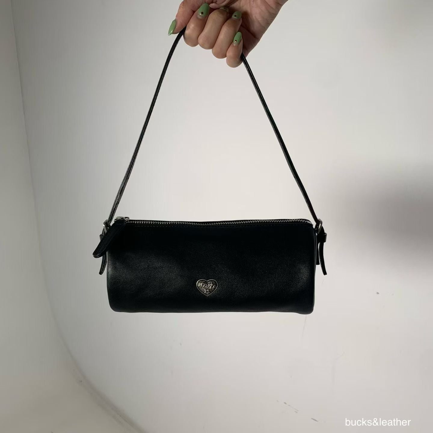 Small Bucket Bag with Logo