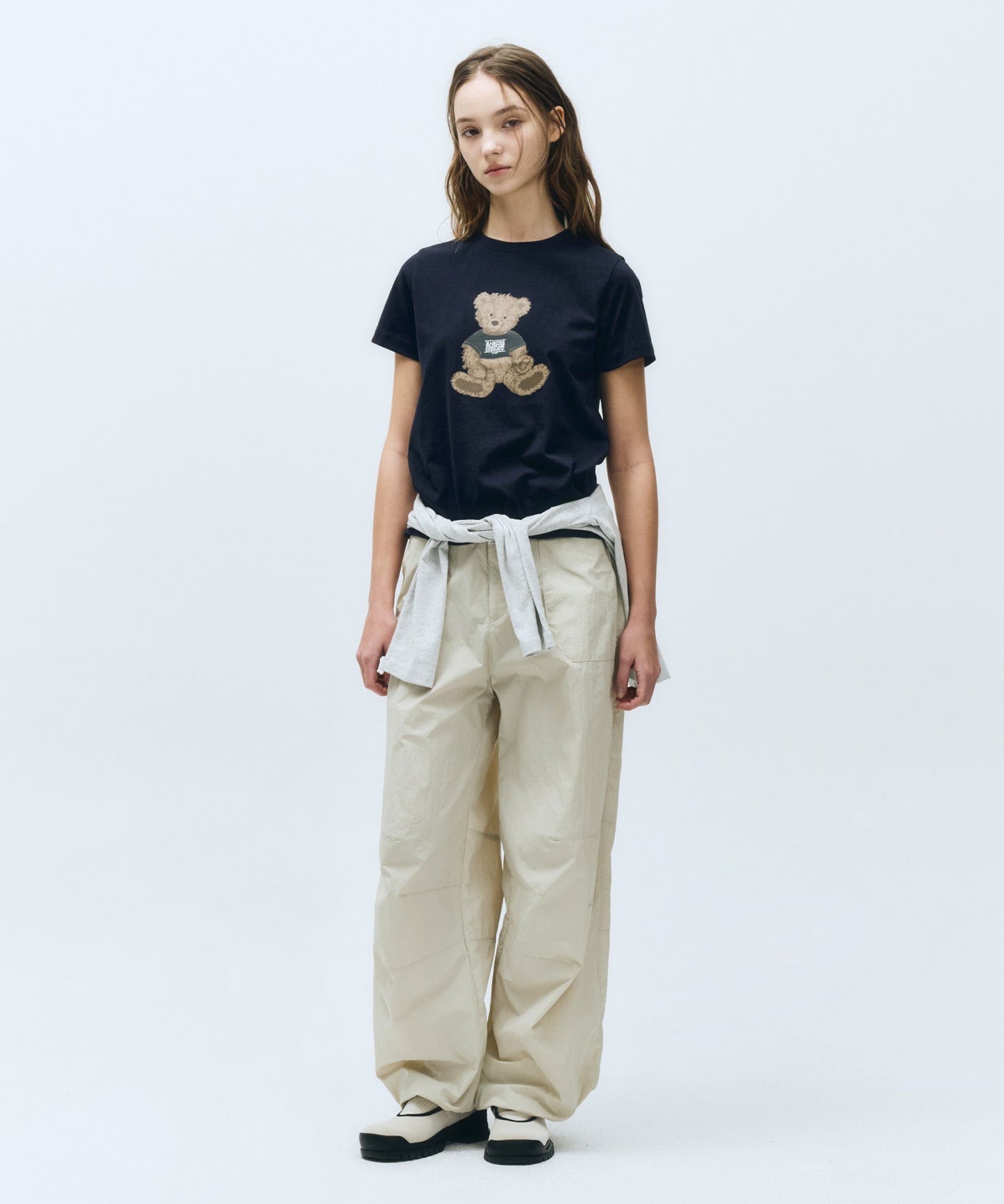 W DOODLE BEAR TEE