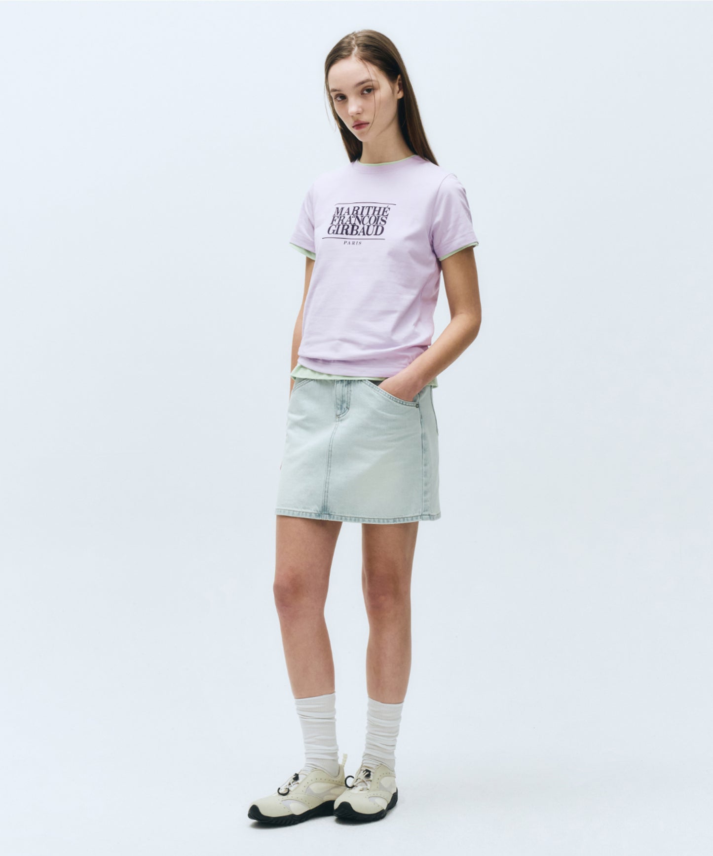 W CLASSIC LOGO TEE