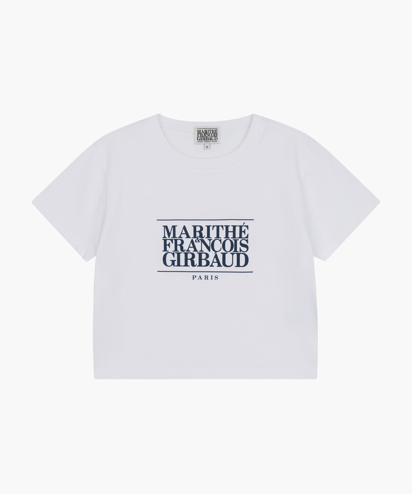 W CLASSIC LOGO CROP TEE