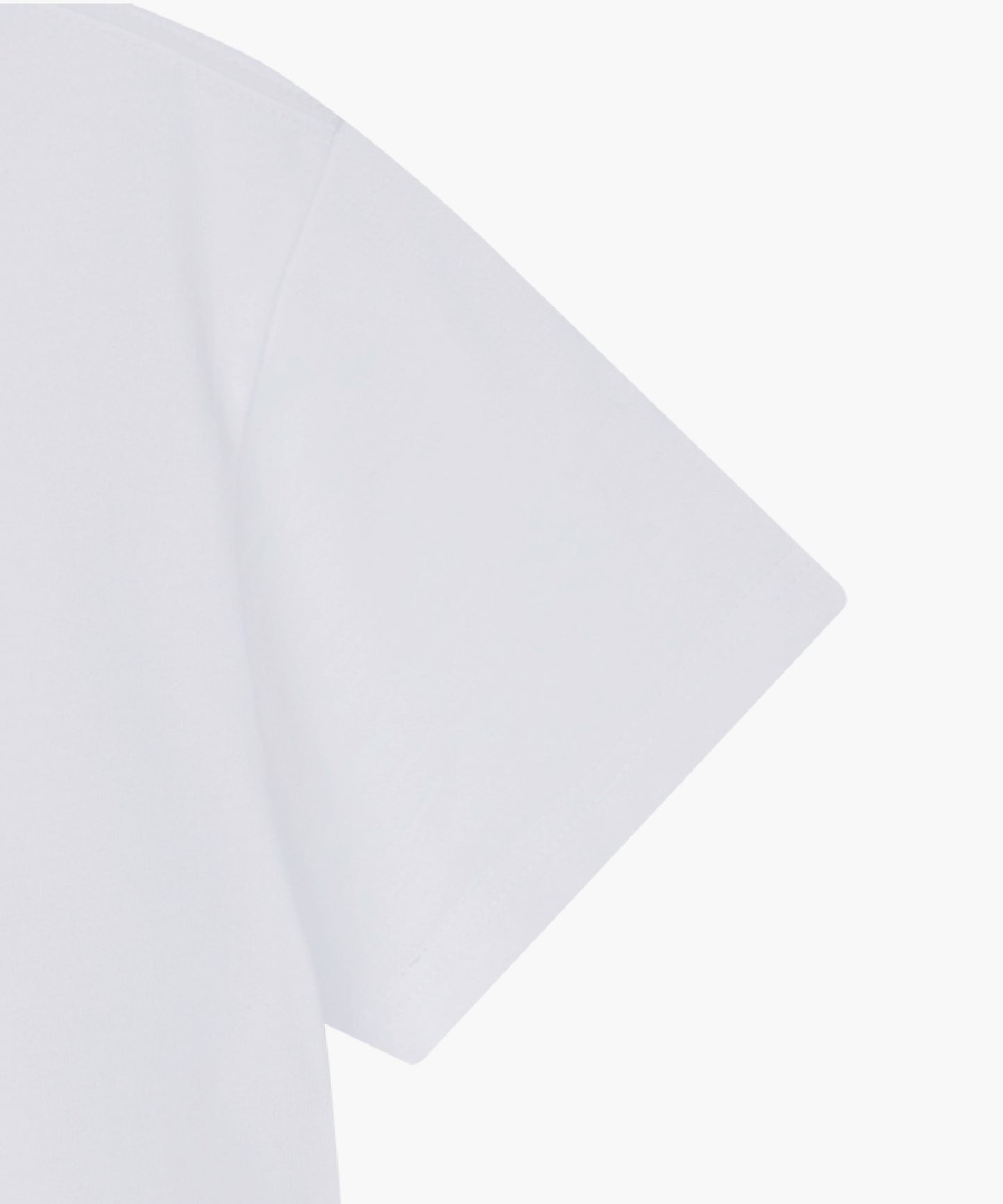 W CLASSIC LOGO CROP TEE
