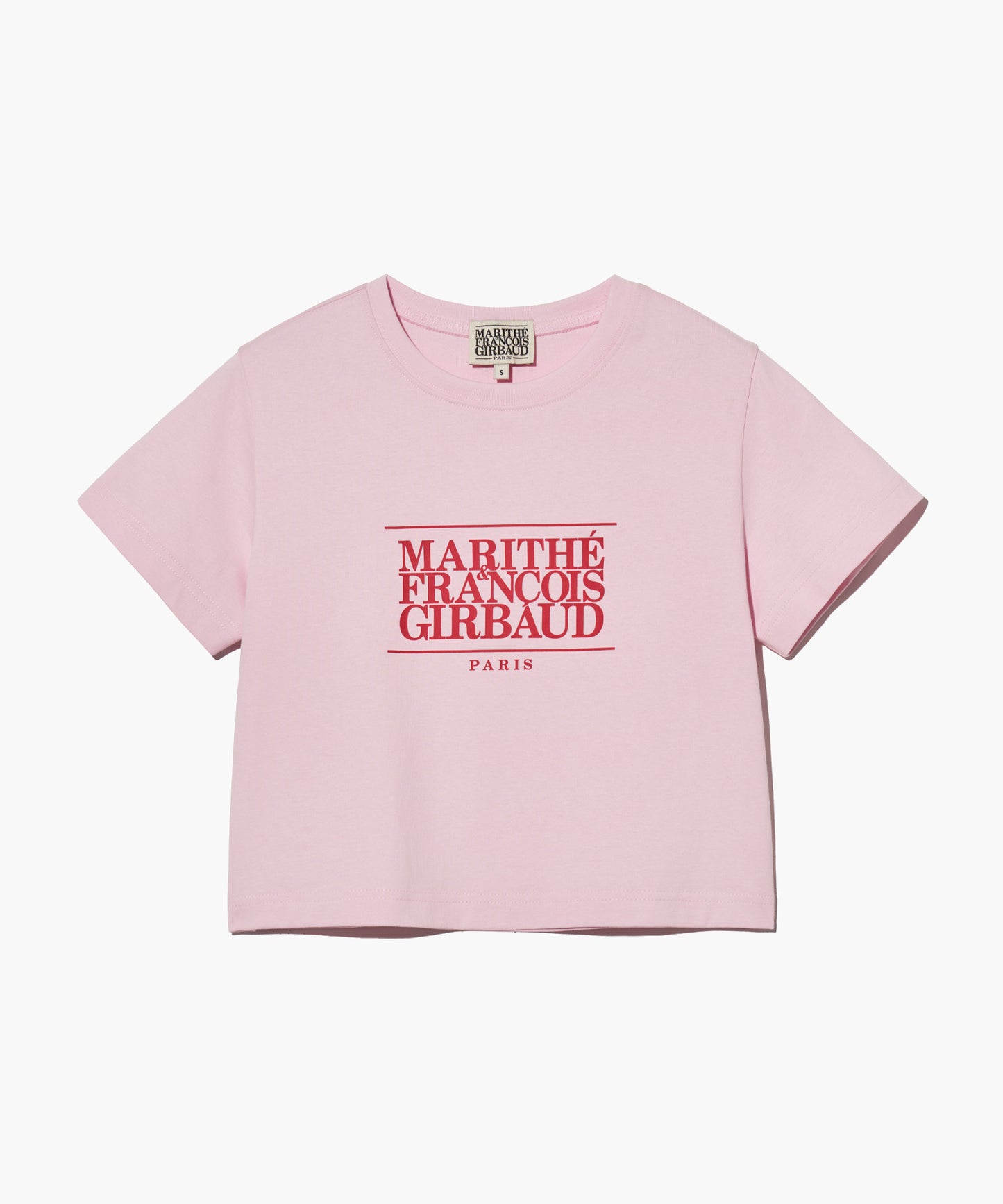 W CLASSIC LOGO CROP TEE
