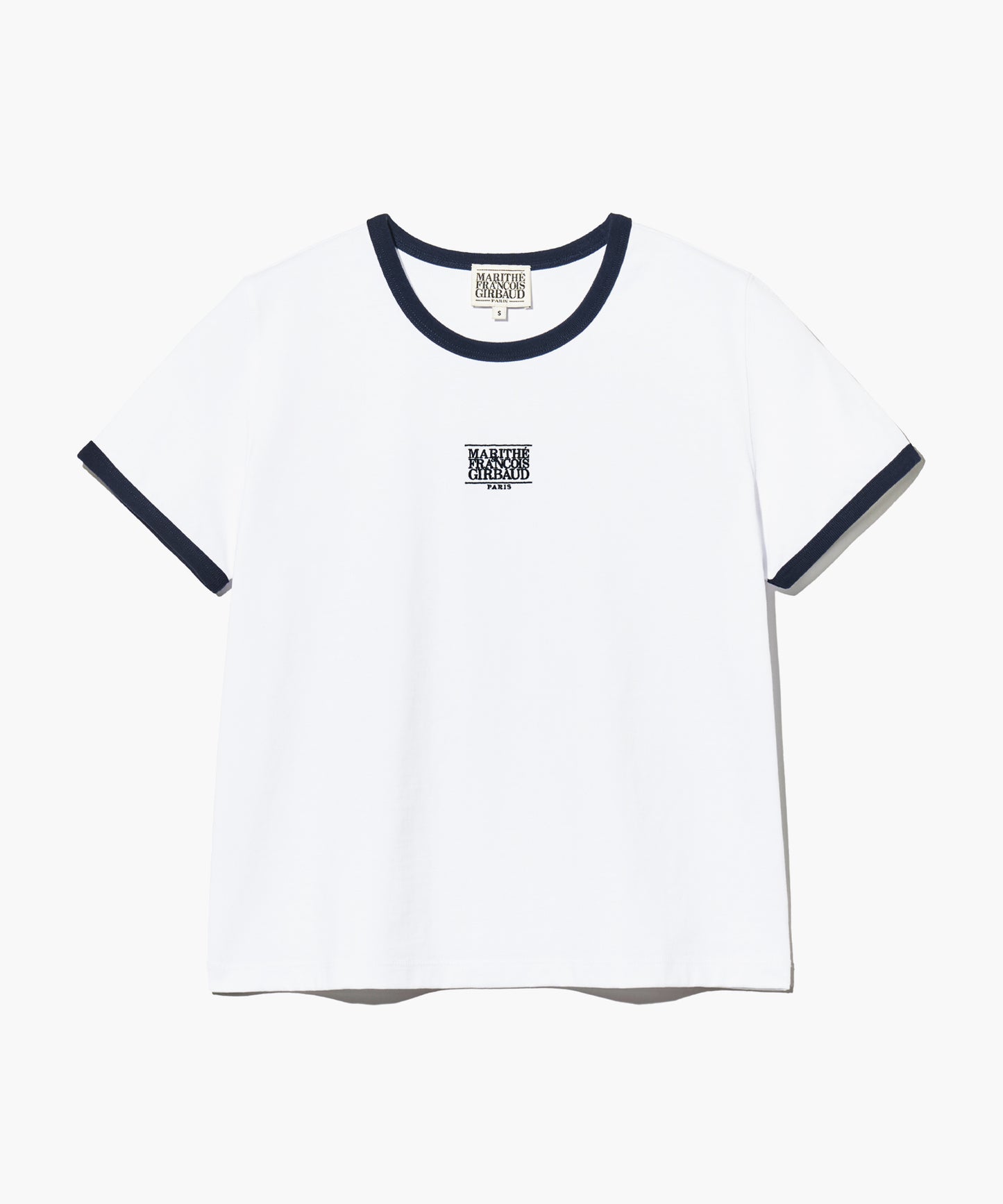 W CLASSIC LOGO RINGER TEE