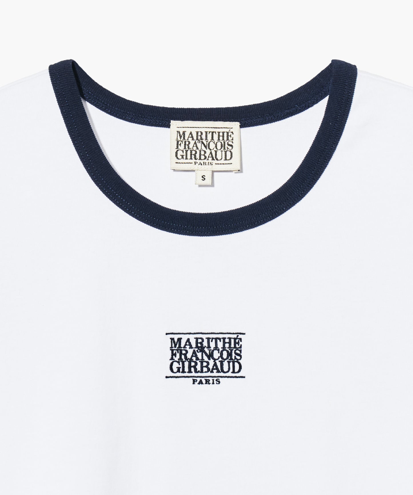 W CLASSIC LOGO RINGER TEE
