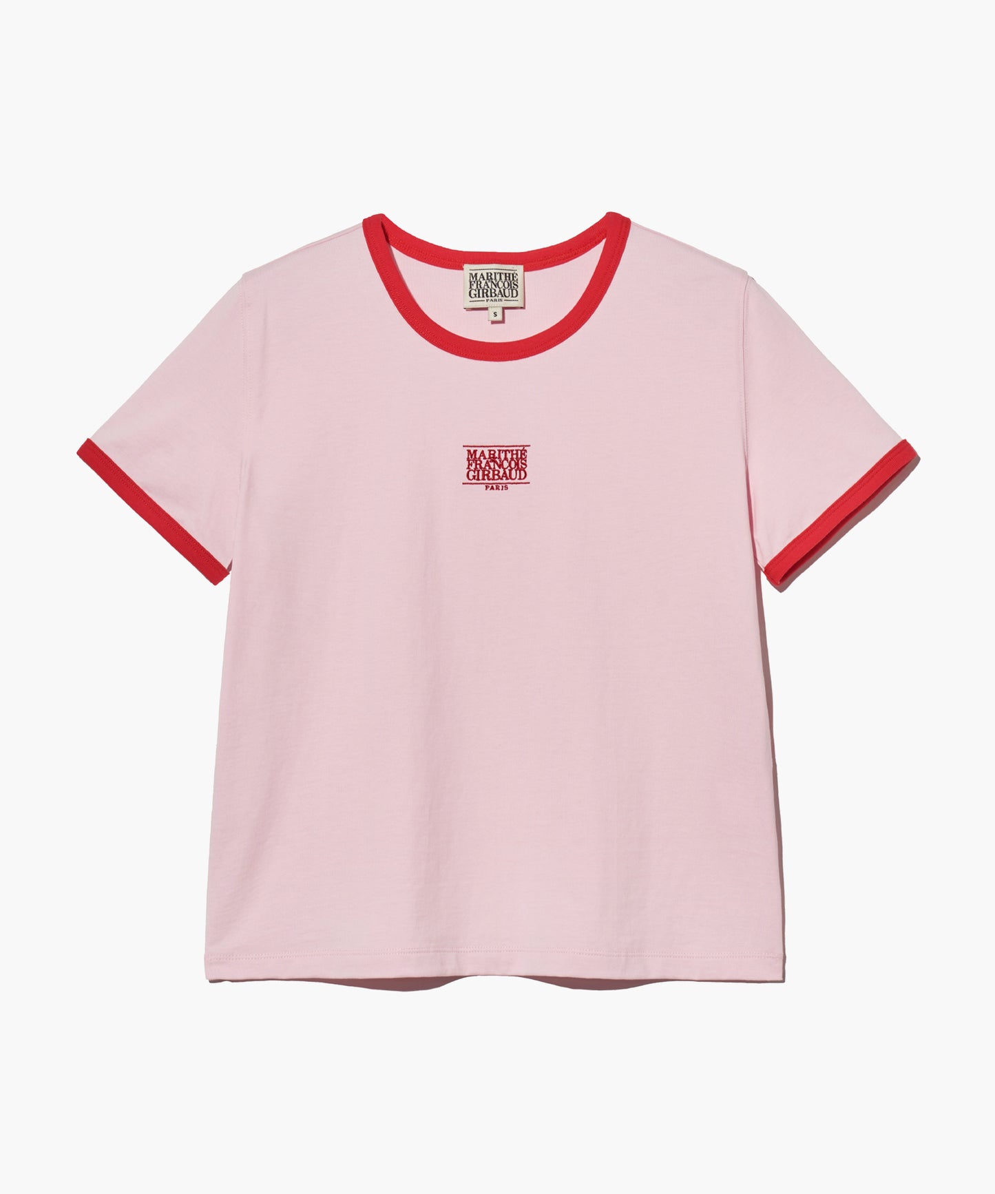 W CLASSIC LOGO RINGER TEE