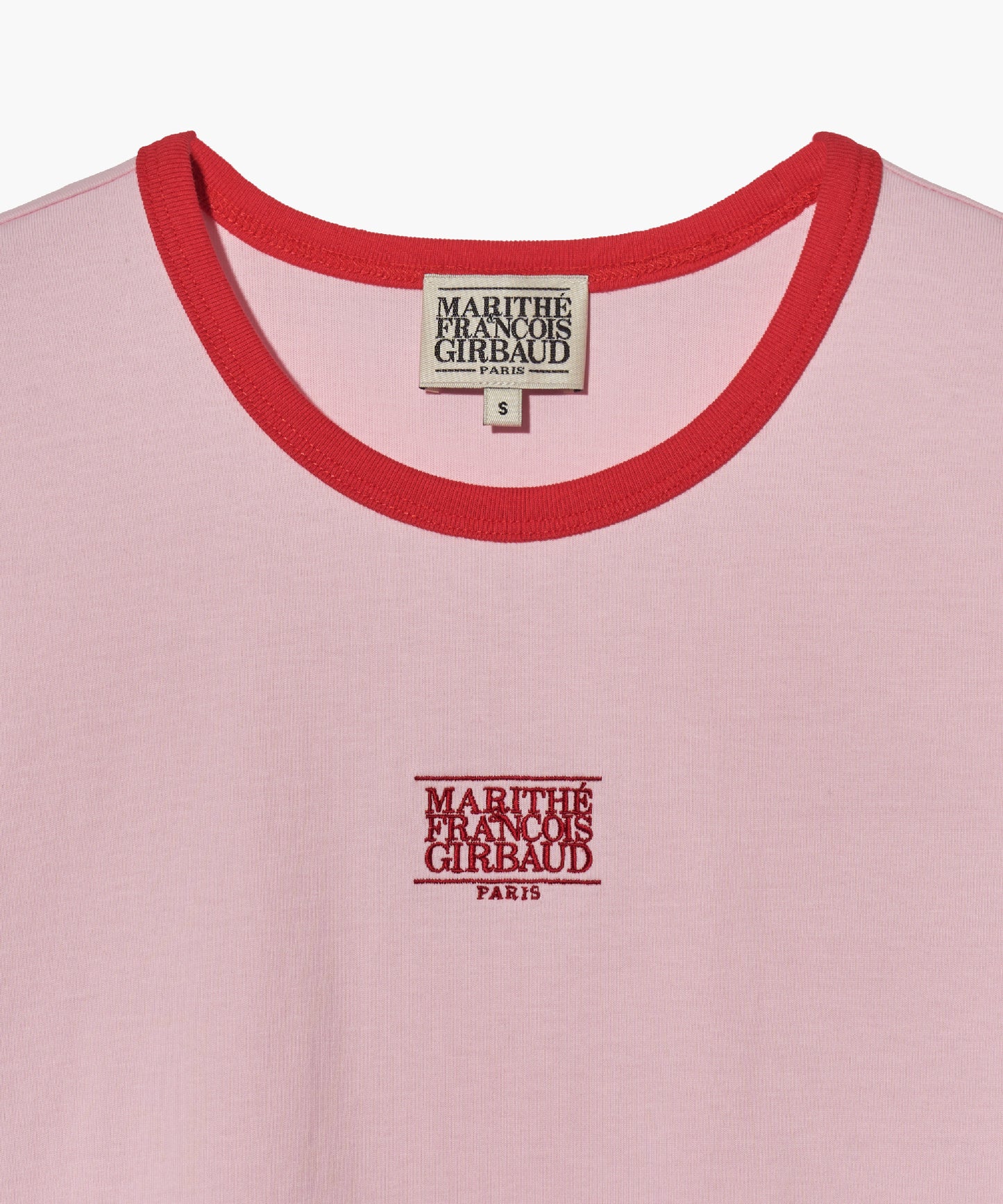 W CLASSIC LOGO RINGER TEE