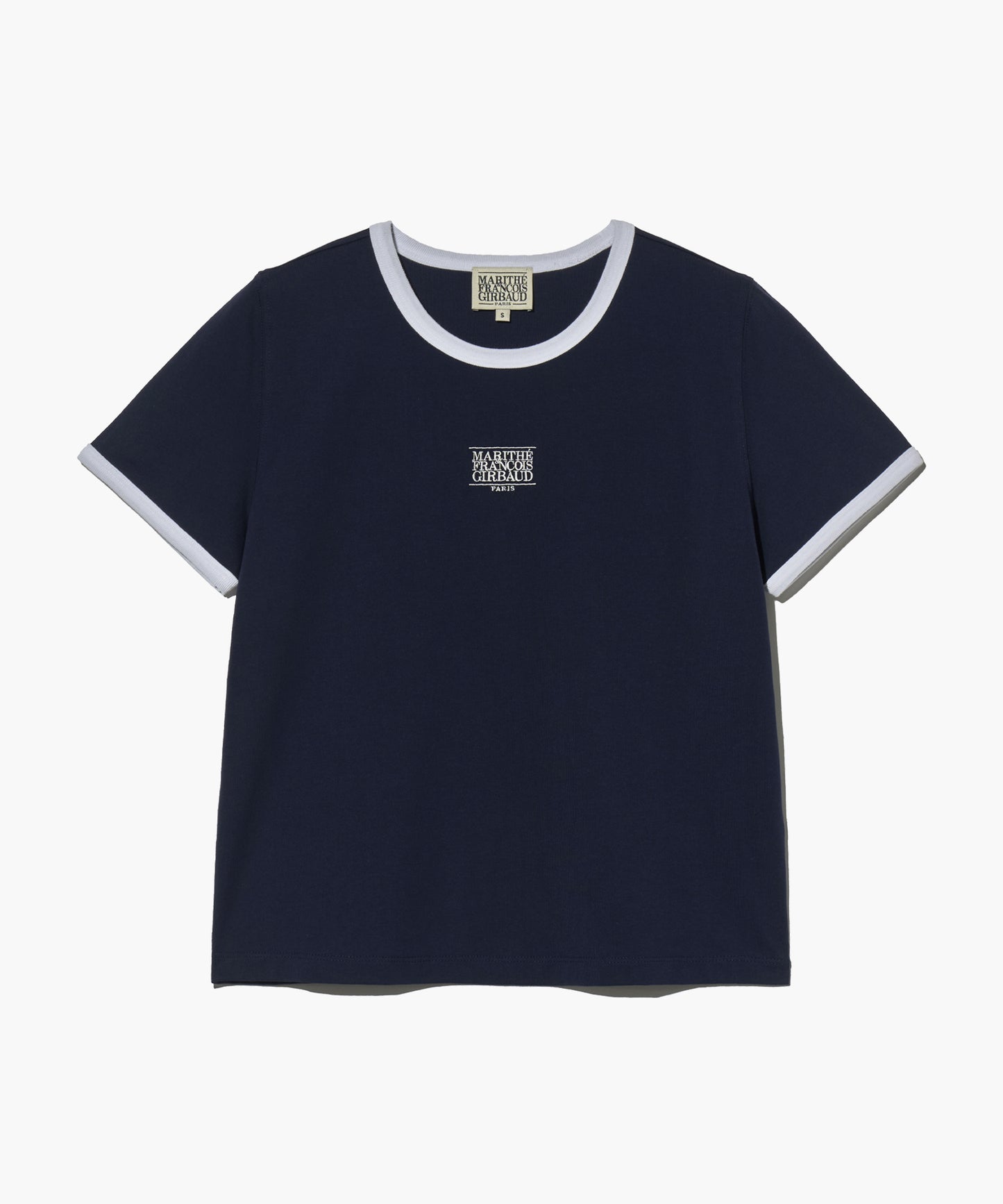 W CLASSIC LOGO RINGER TEE