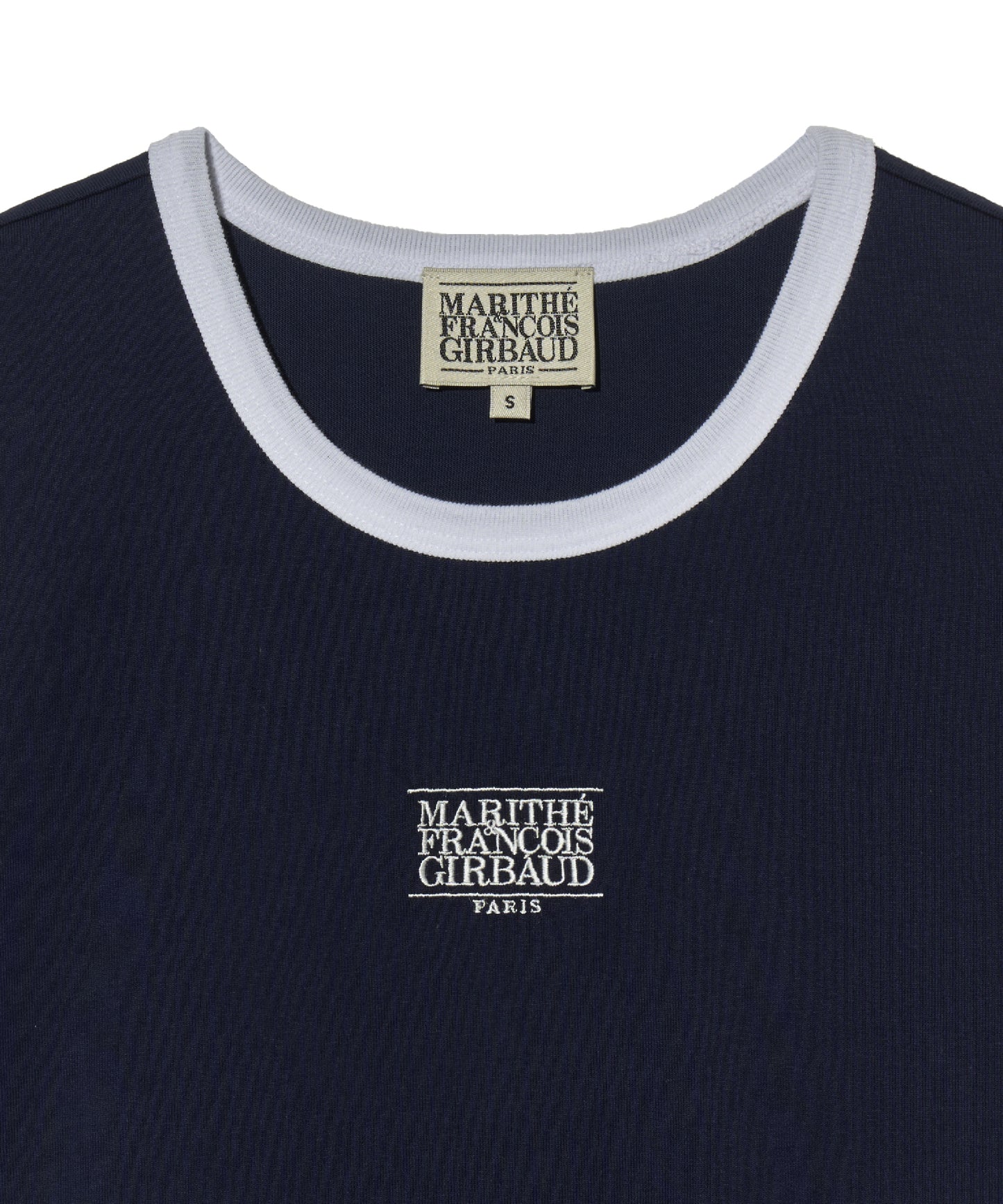 W CLASSIC LOGO RINGER TEE
