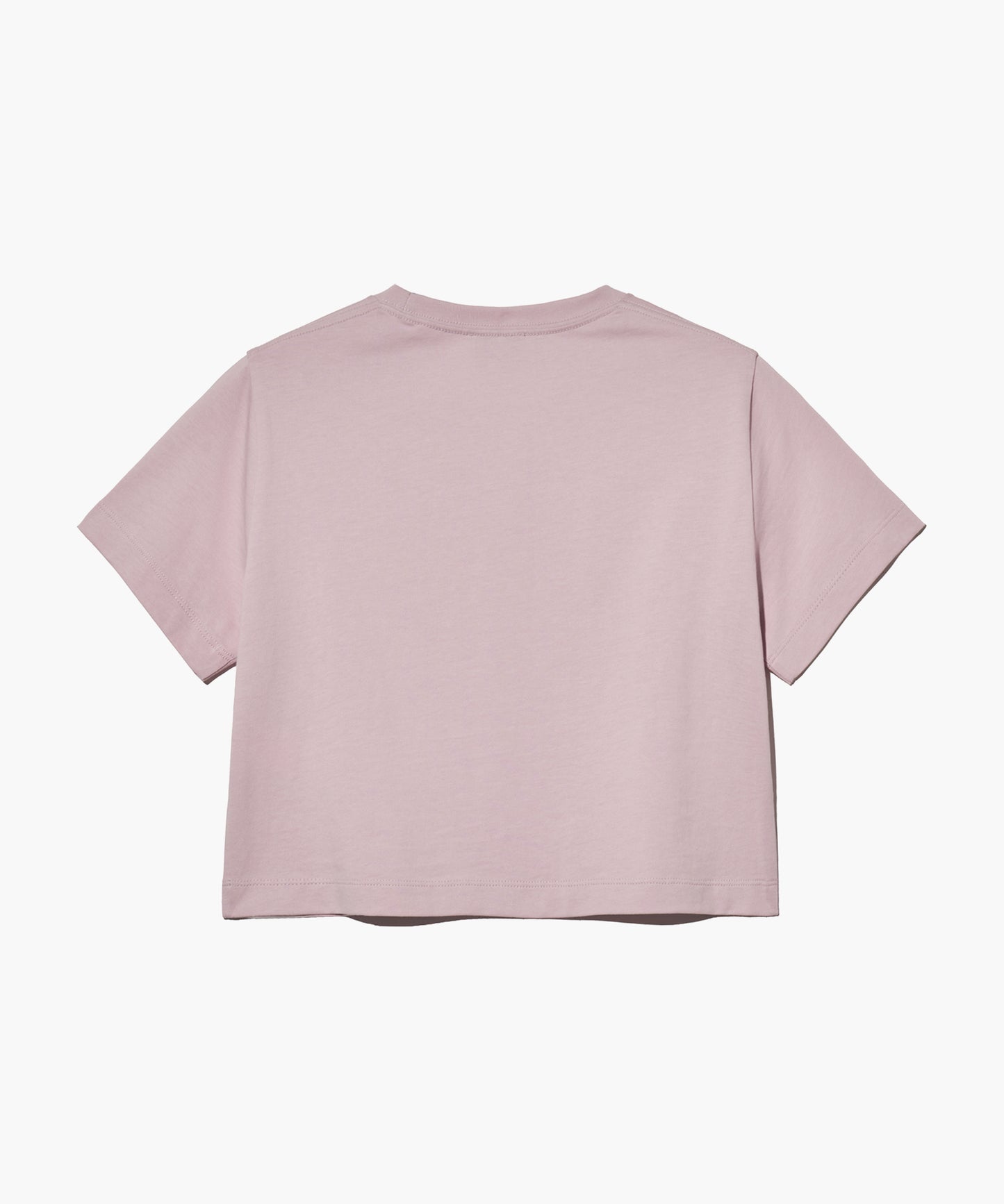 W LETTERING CROP TEE