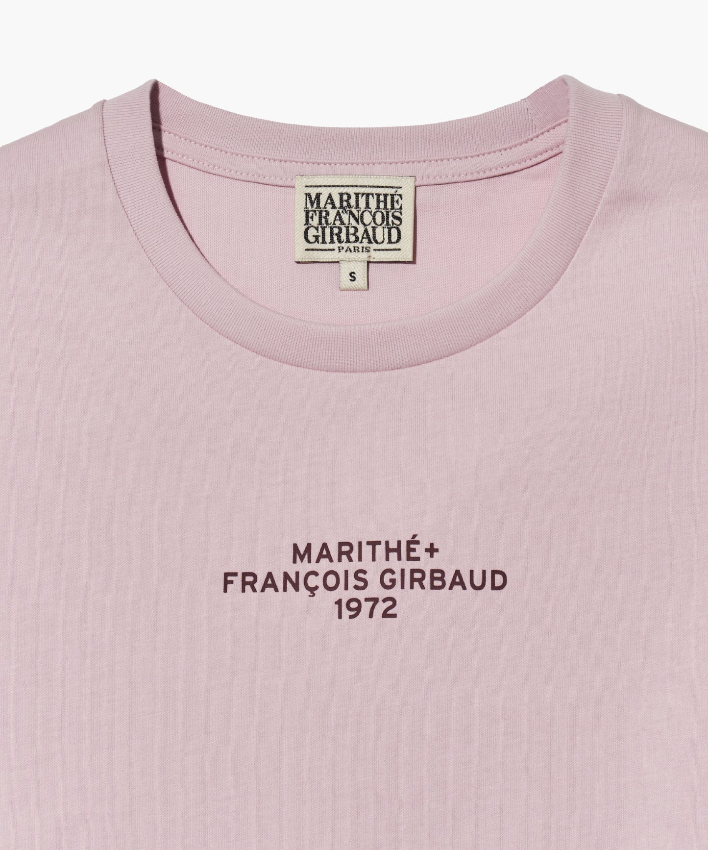 W LETTERING CROP TEE