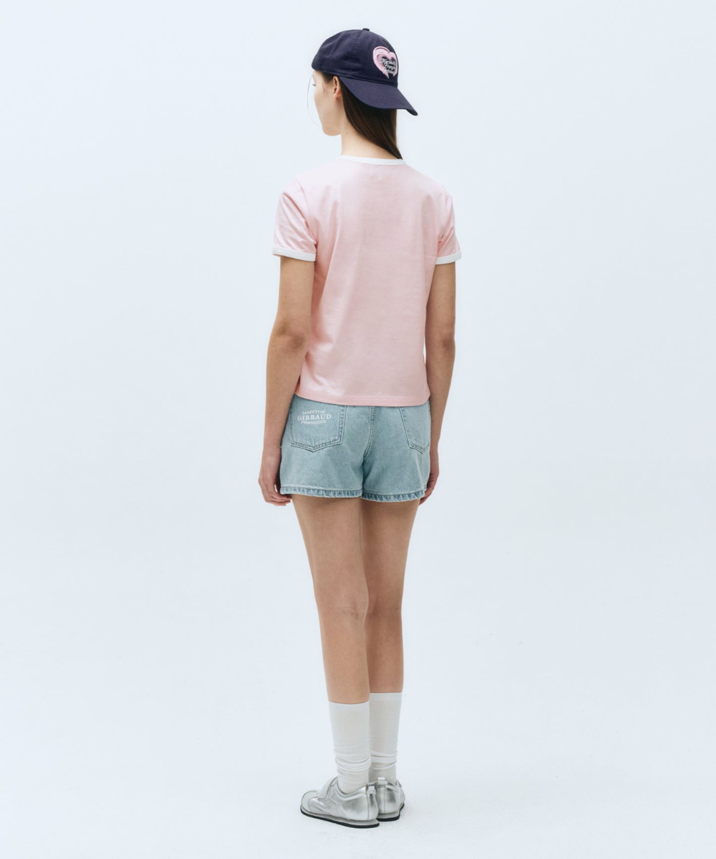 W VINTAGE BASEBALL RINGER TEE