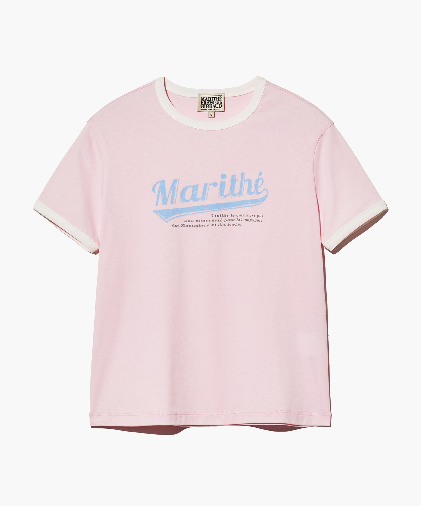 W VINTAGE BASEBALL RINGER TEE