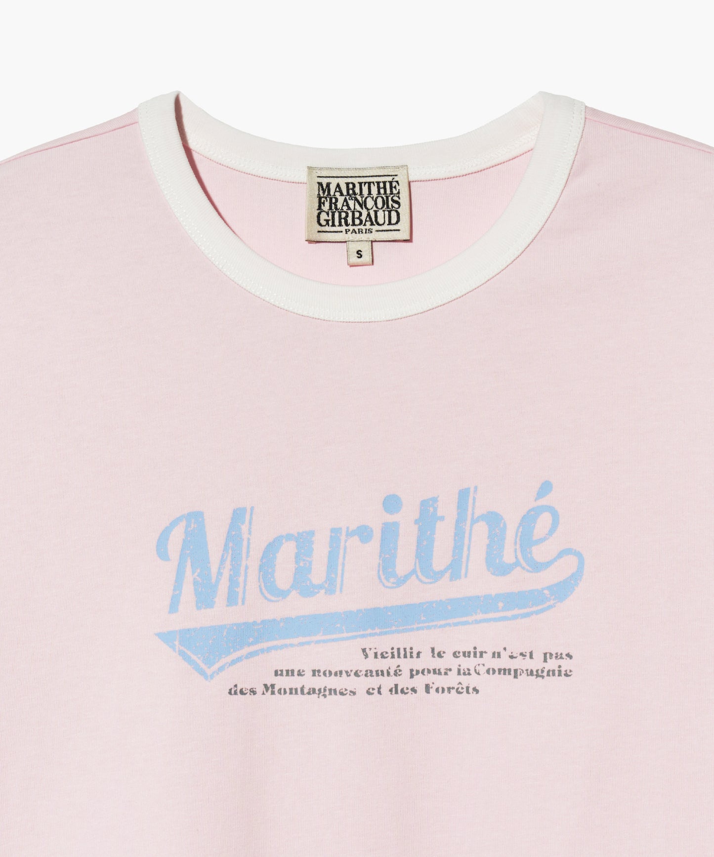 W VINTAGE BASEBALL RINGER TEE