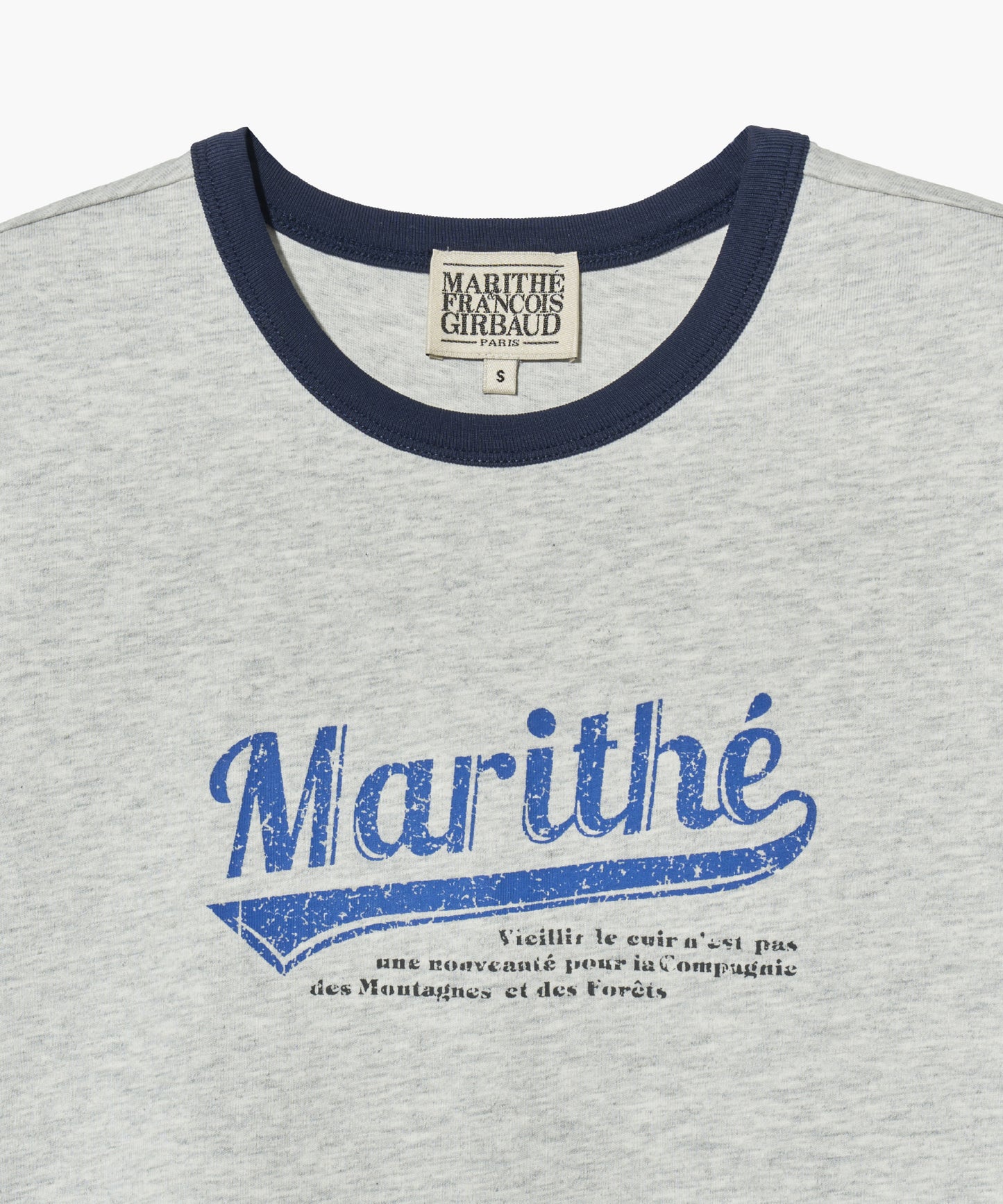 W VINTAGE BASEBALL RINGER TEE