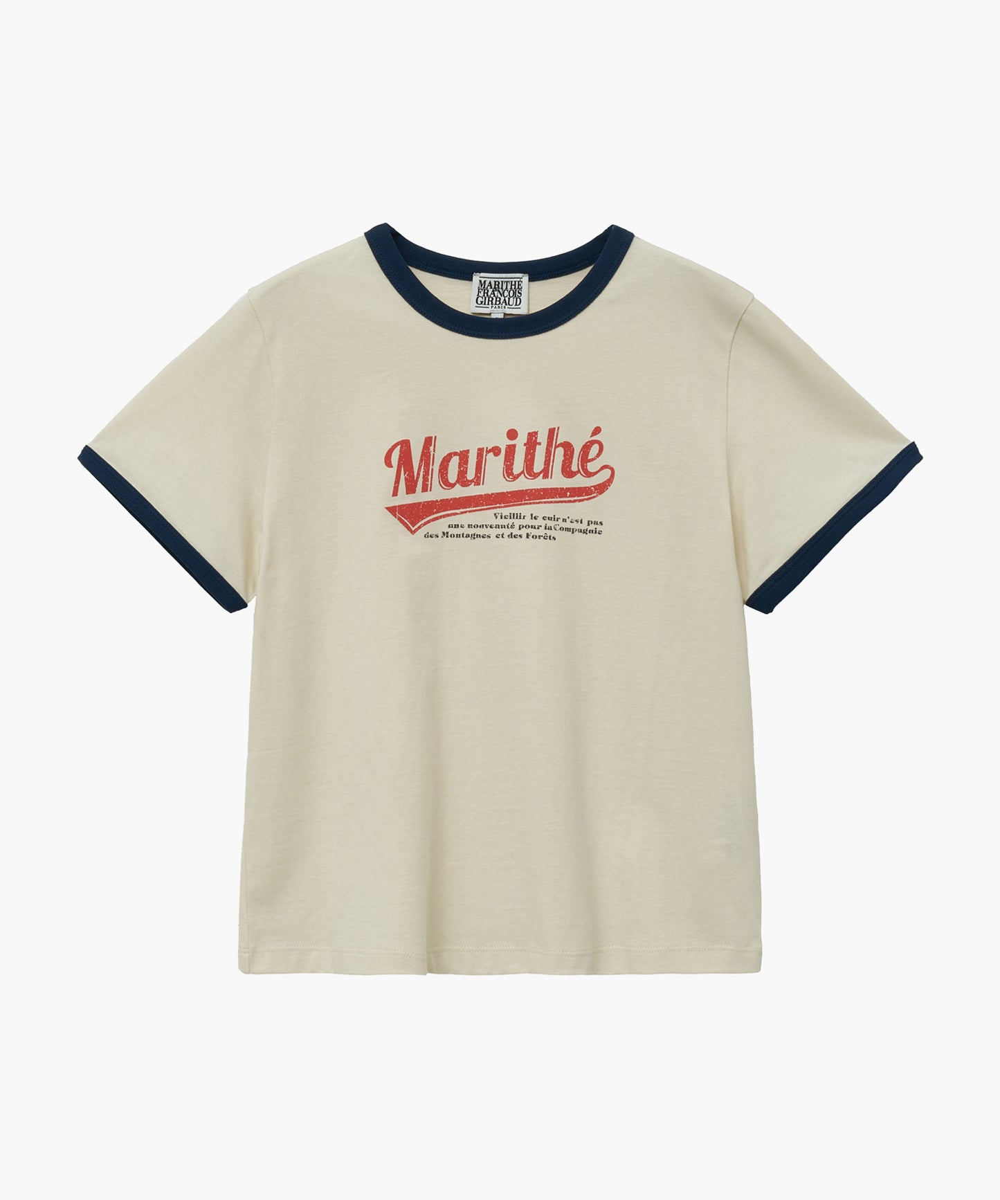 W VINTAGE BASEBALL RINGER TEE